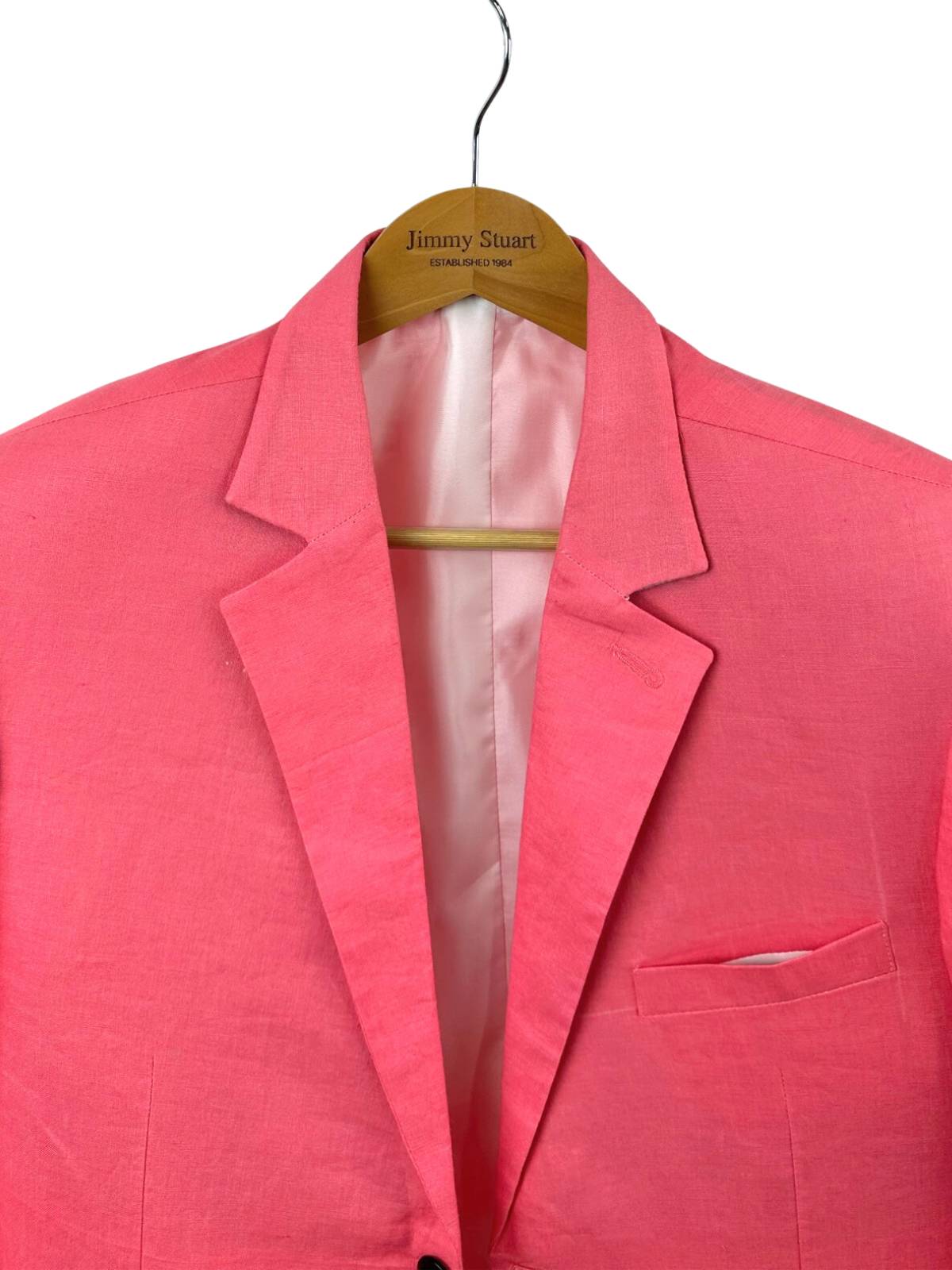 Watermelon Linen Jacket