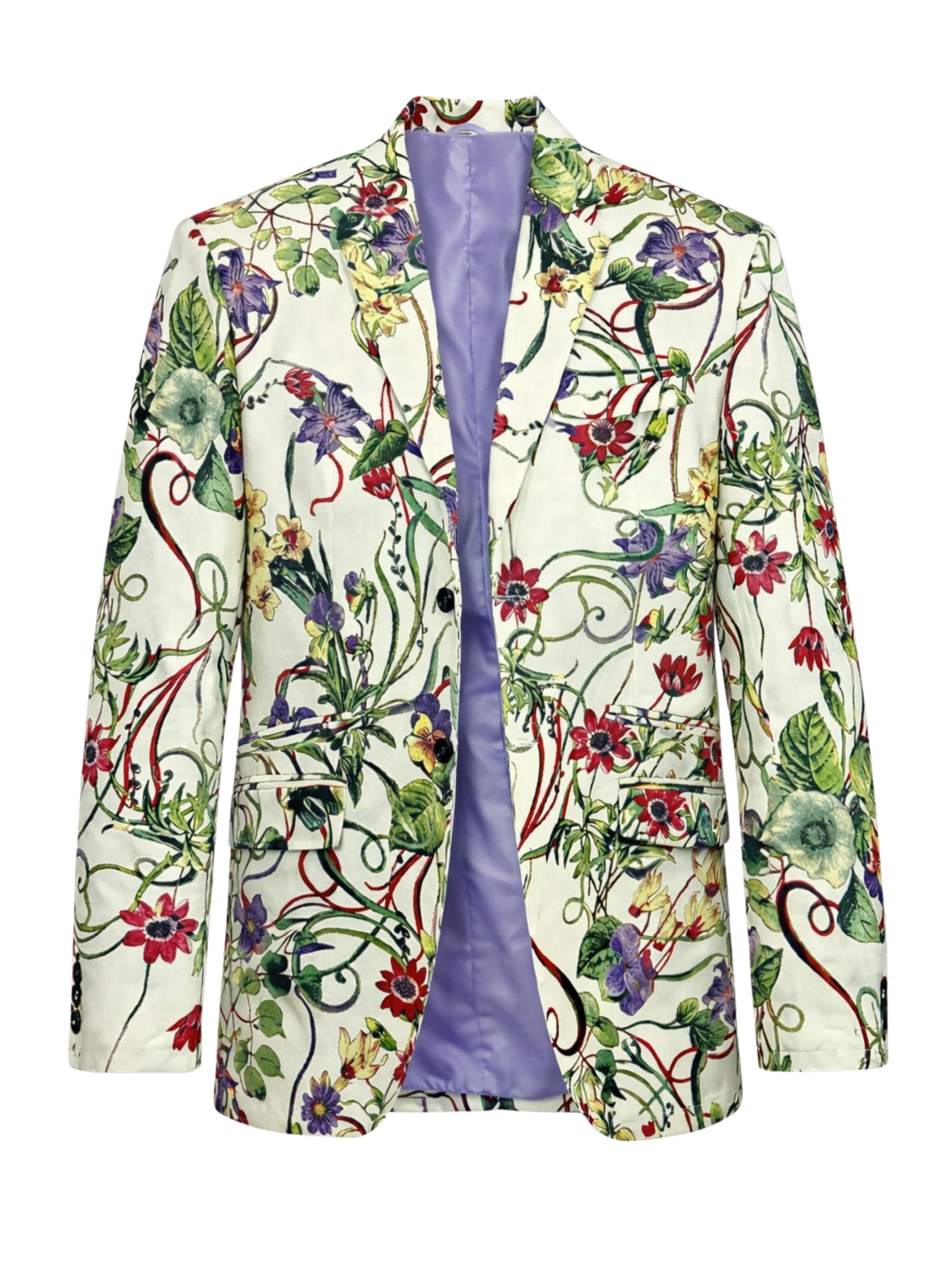 Ambrosia Floral Cotton Jacket - Multi