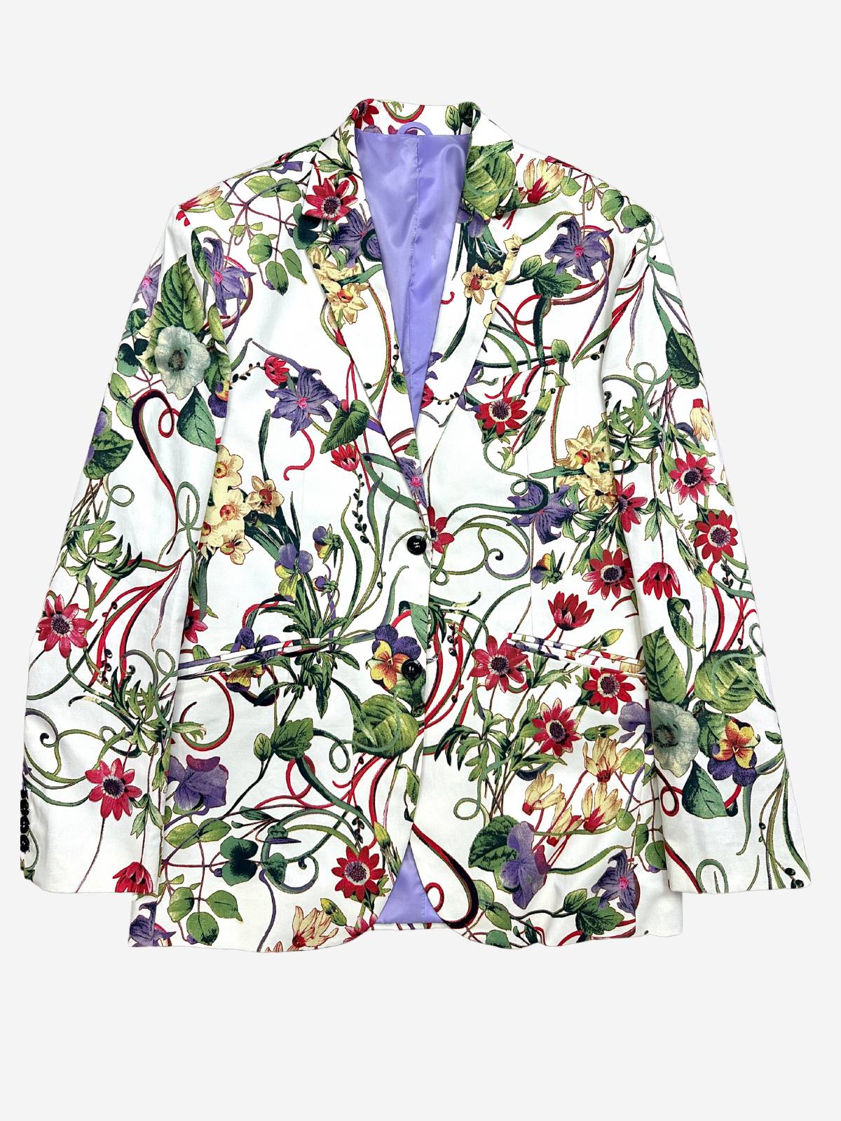 Ambrosia Floral Cotton Jacket - Multi