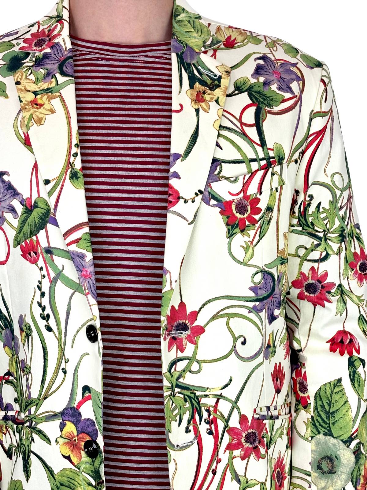 Ambrosia Floral Cotton Jacket - Multi