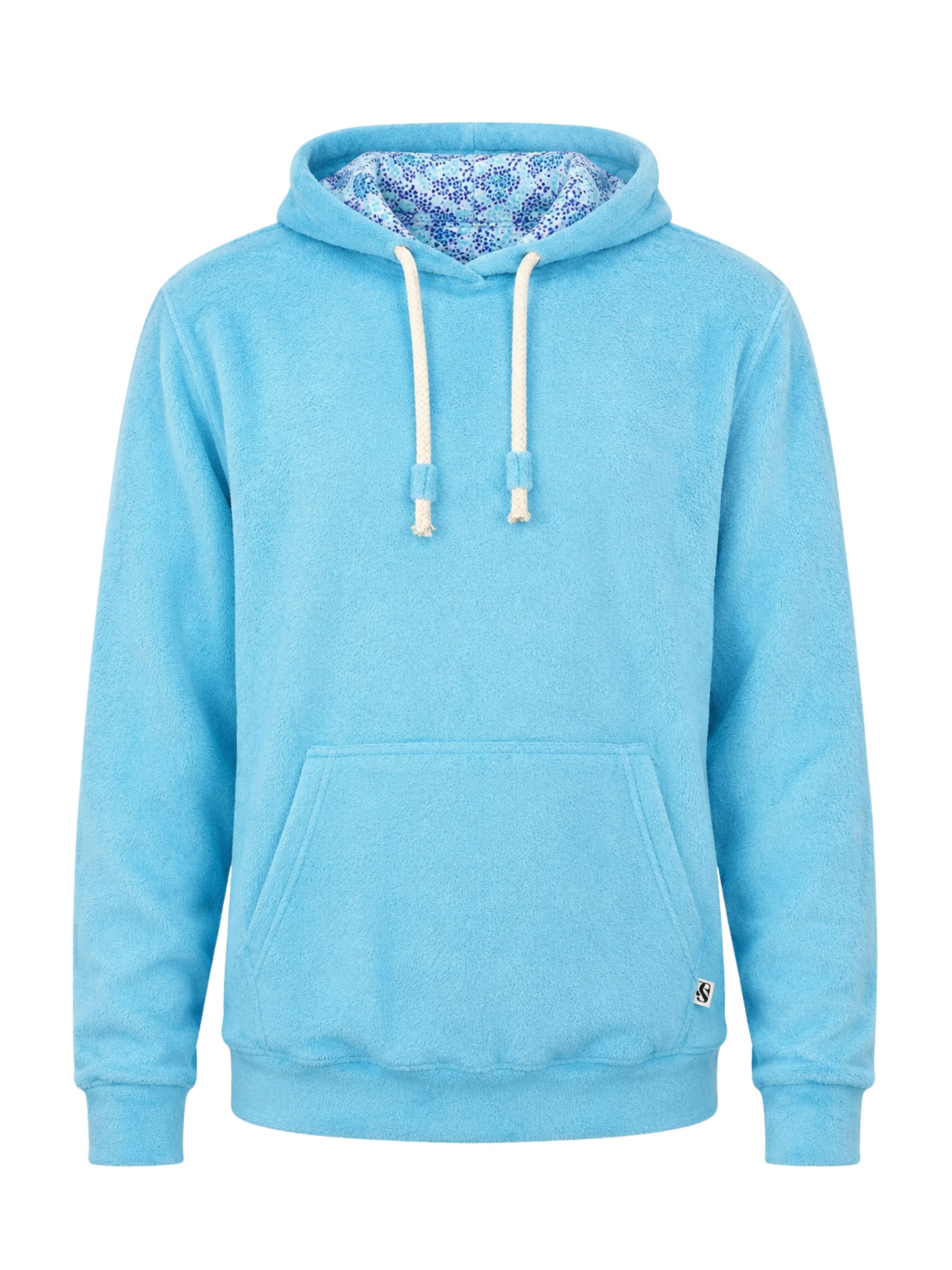 Aqua Terry Towel Hoodie