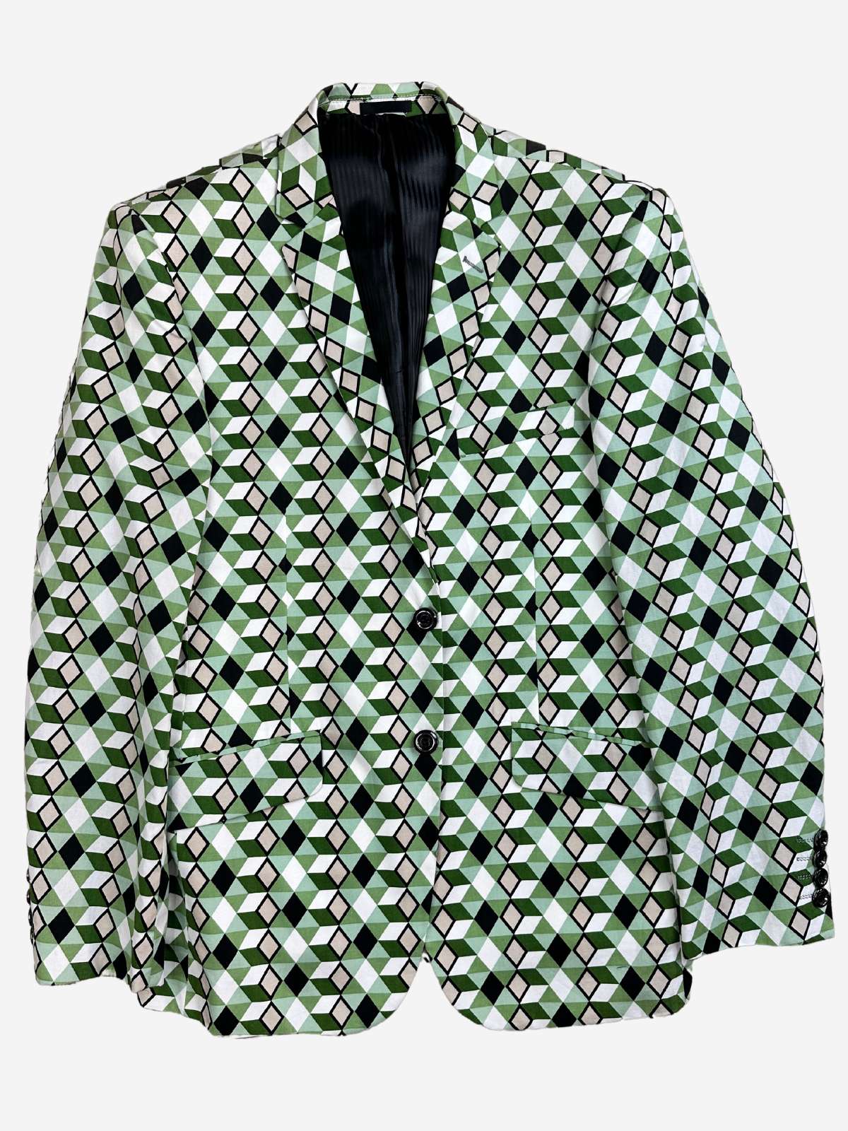 Argyle Jacket - Green