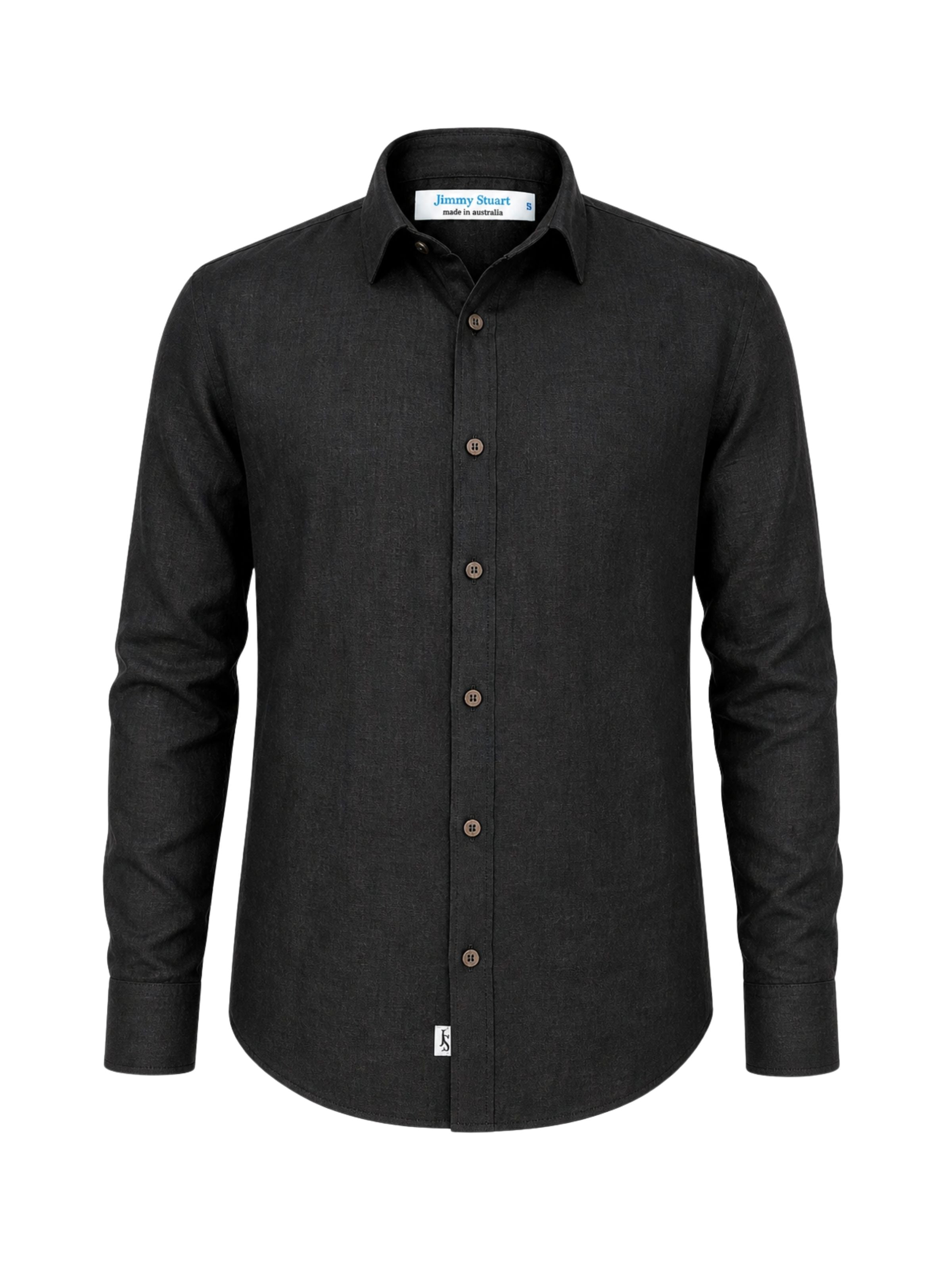 Byron Bay Ash Linen L/S Shirt