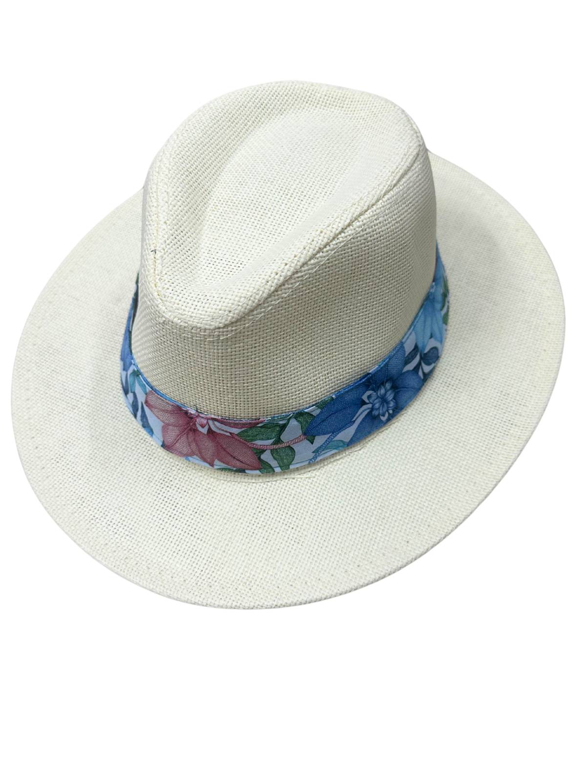 Azure Coral Panama Hat