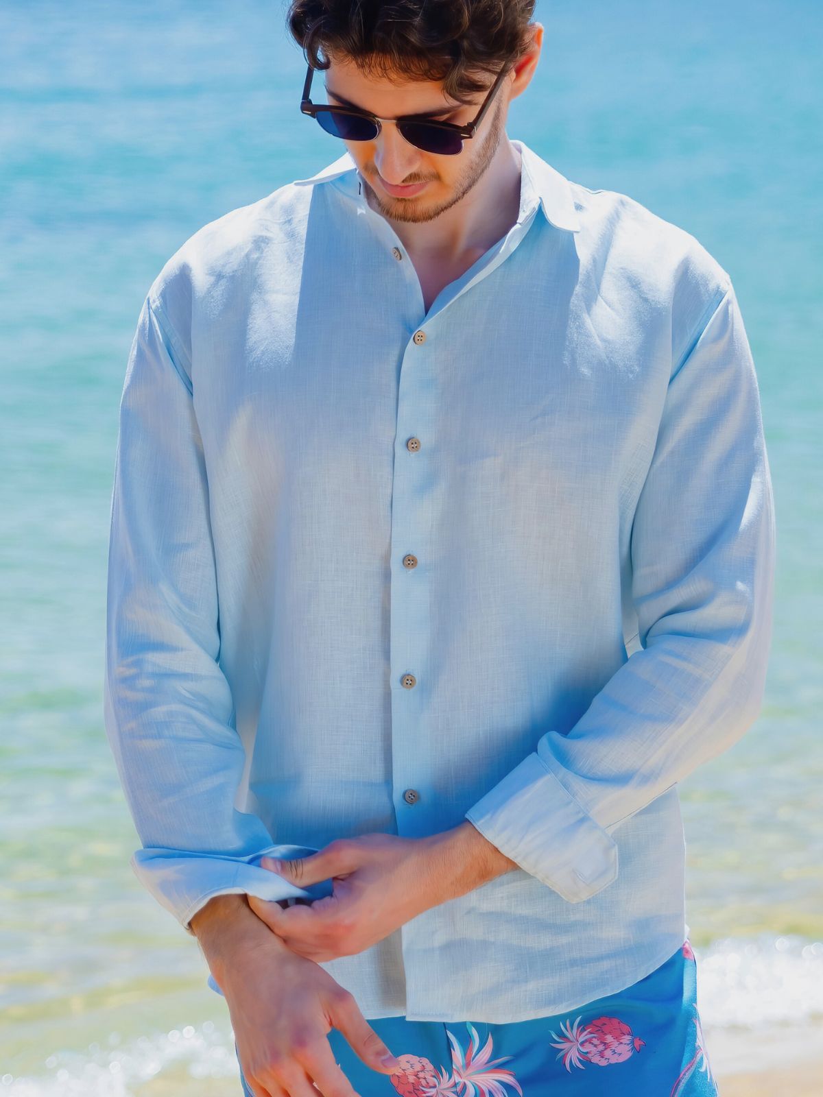 Byron Bay Whisper Linen L/S Shirt