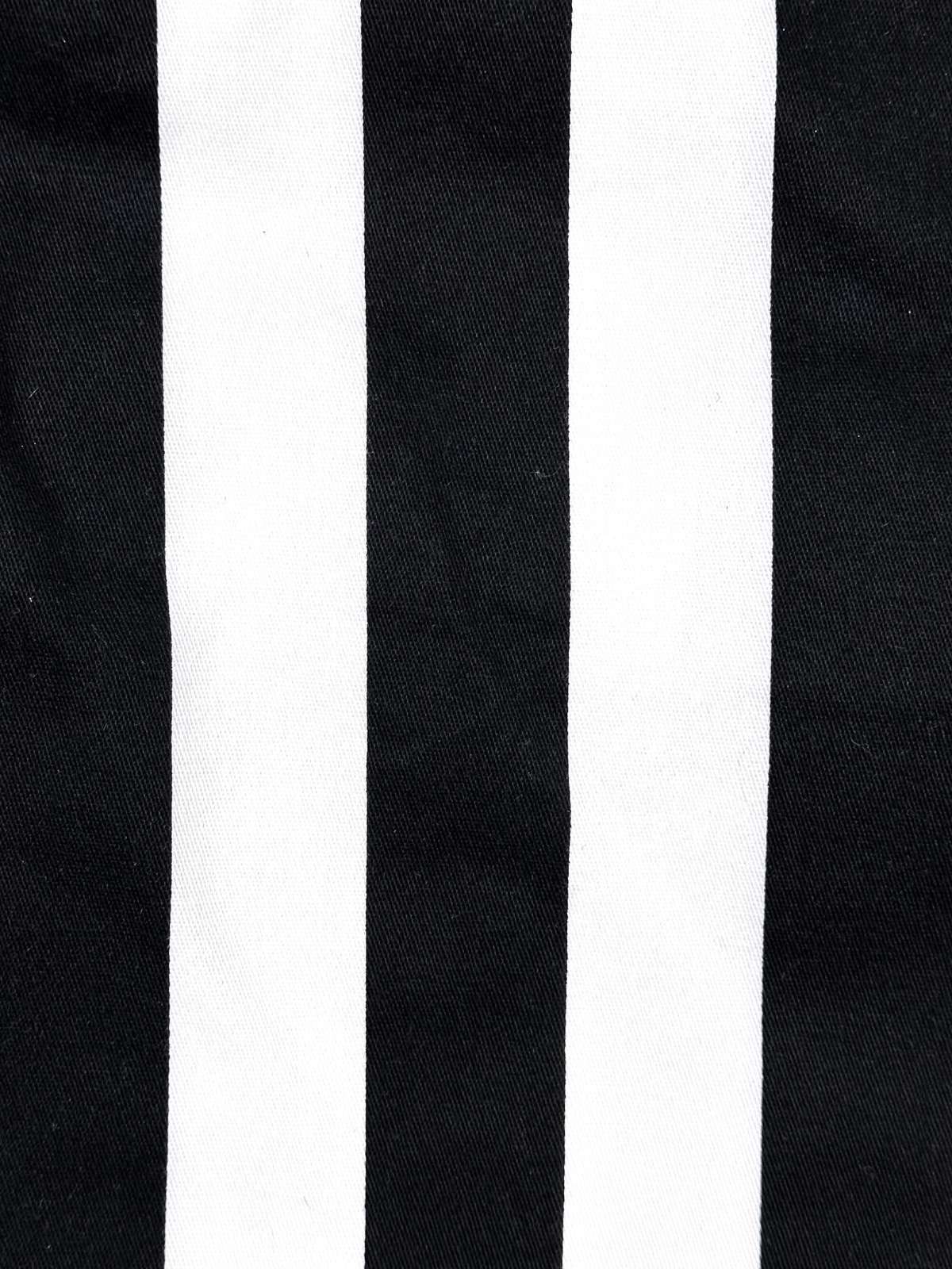 Beetlejuice Stripe Cotton Short - Black/White