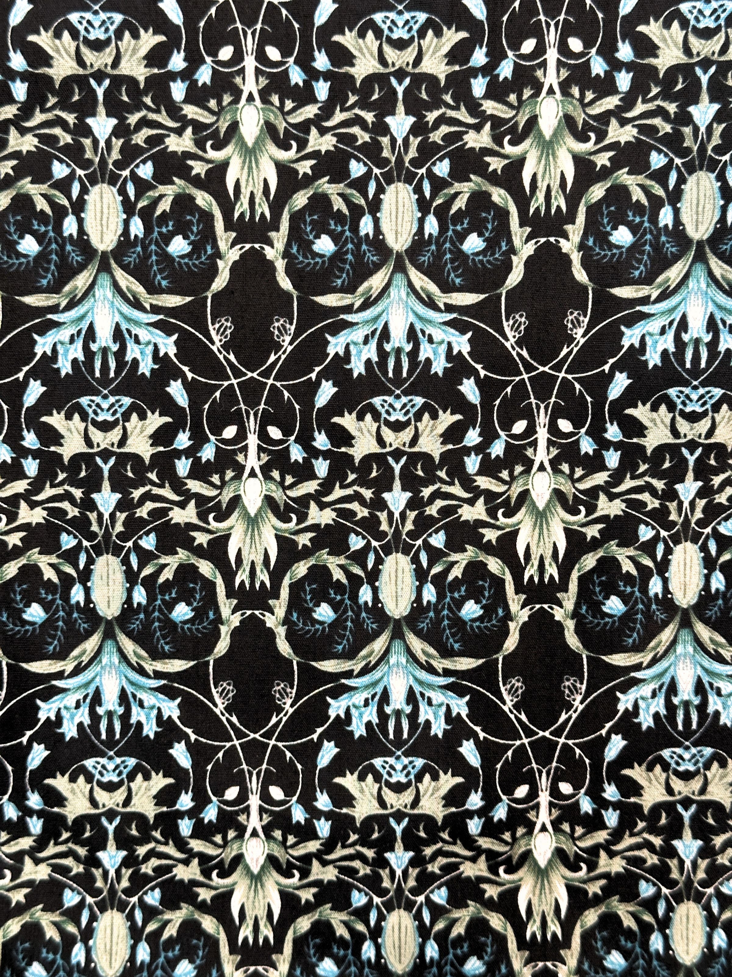 Blackthorn Abstract Cotton L/S Shirt - Black