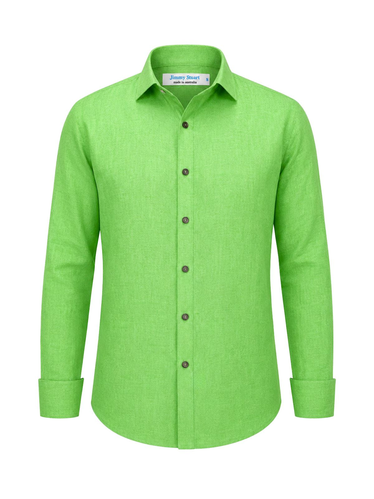Byron Bay Apple Linen L/S Shirt