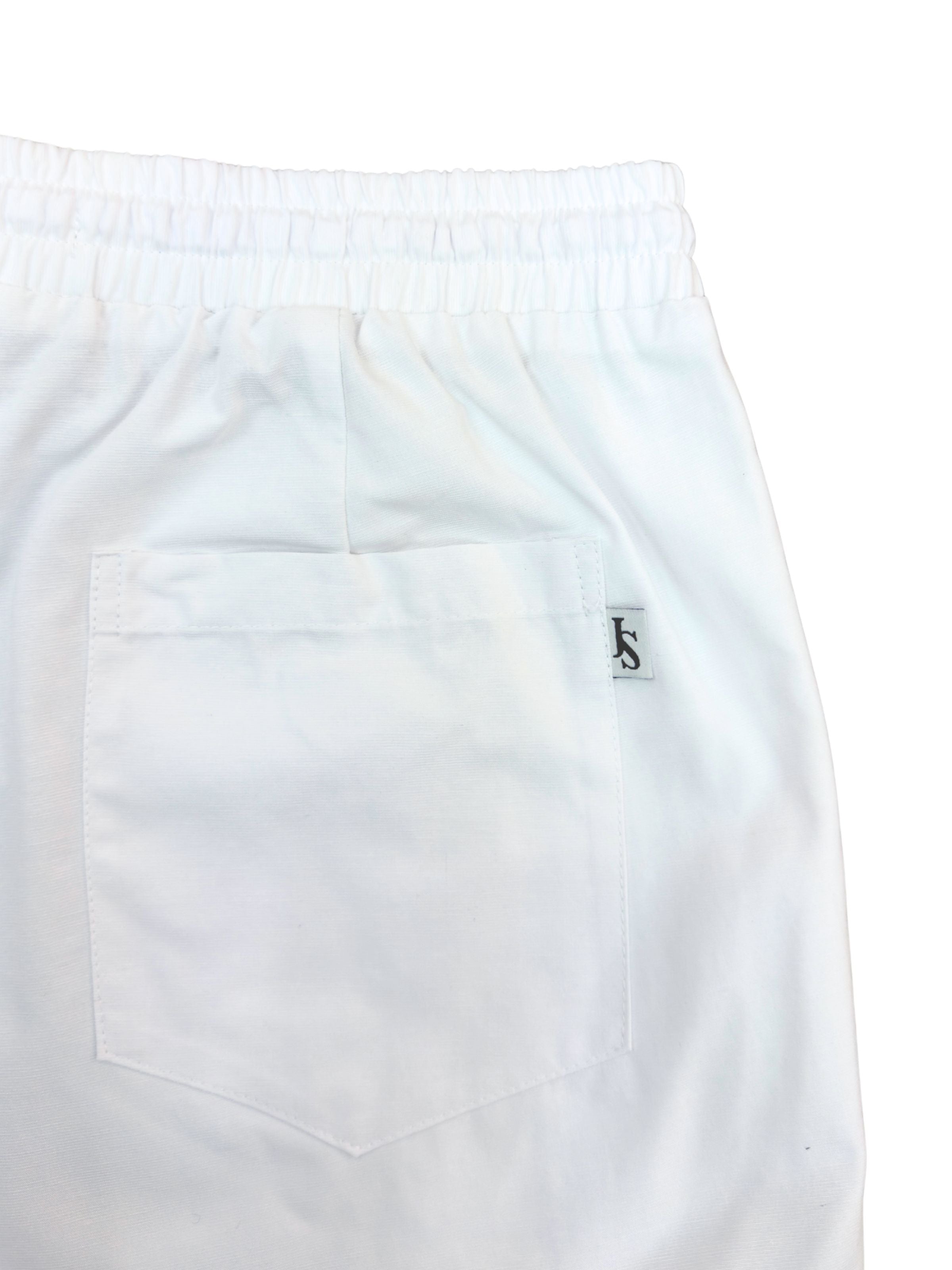 Cancun Cotton/Tencel Short - White