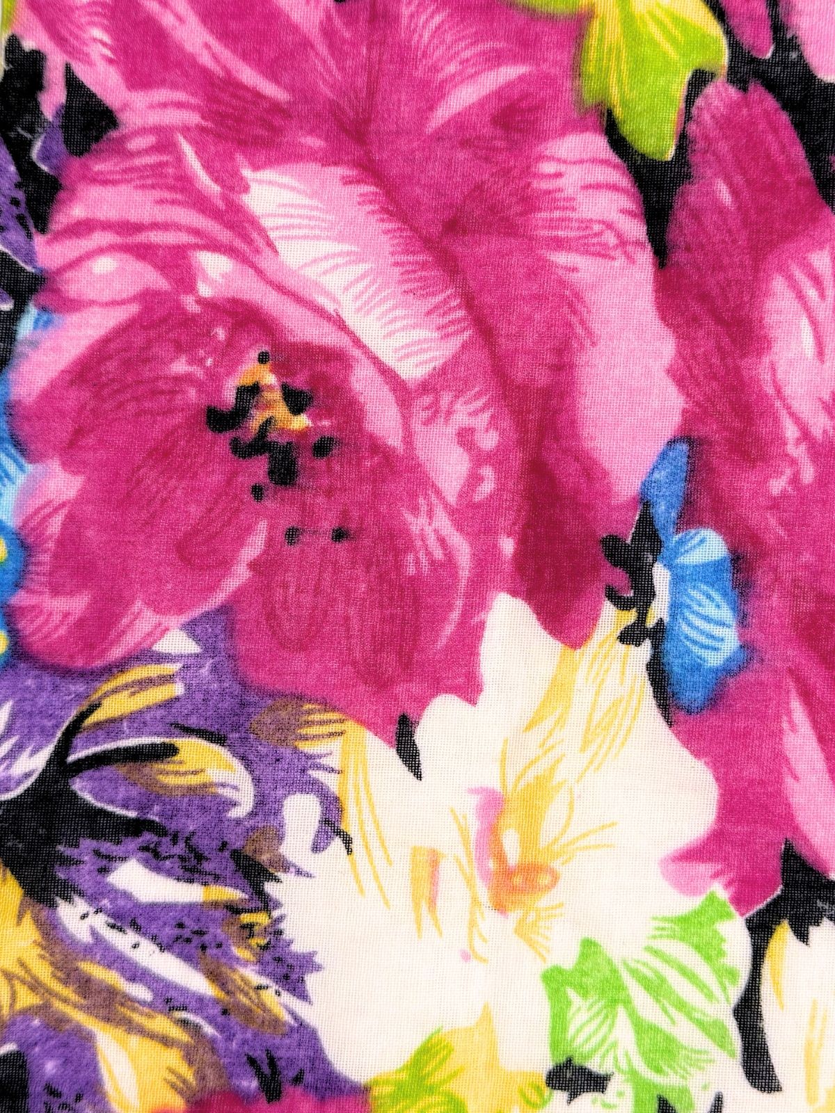 Capri Floral Cotton Voile L/S Shirt - Multi