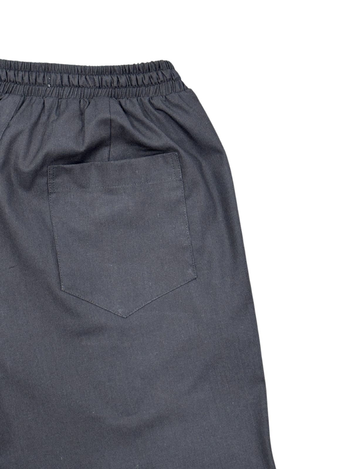 Bahamas Cotton/Linen Short - Charcoal