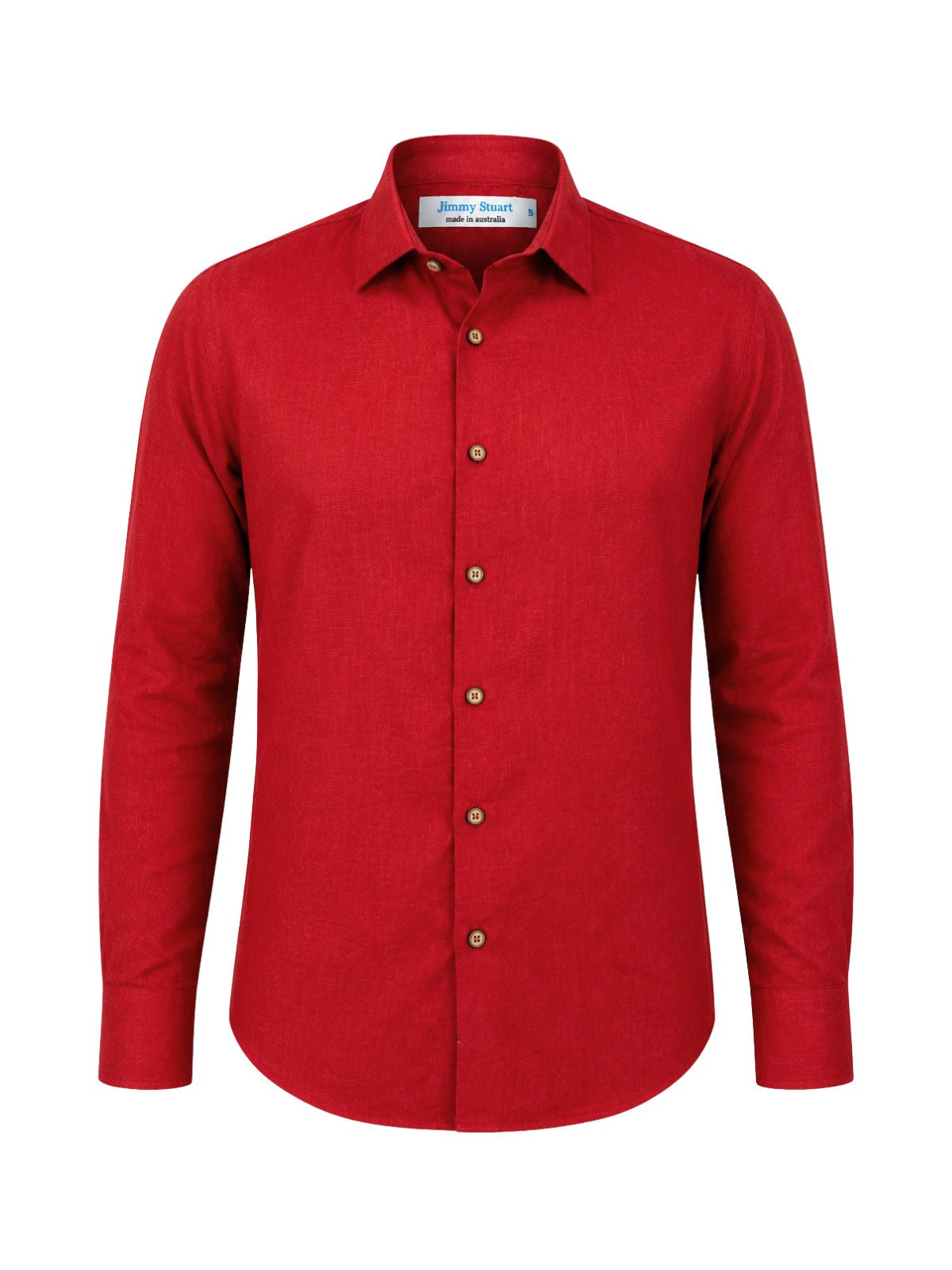 Byron Bay Chilli Linen L/S Shirt