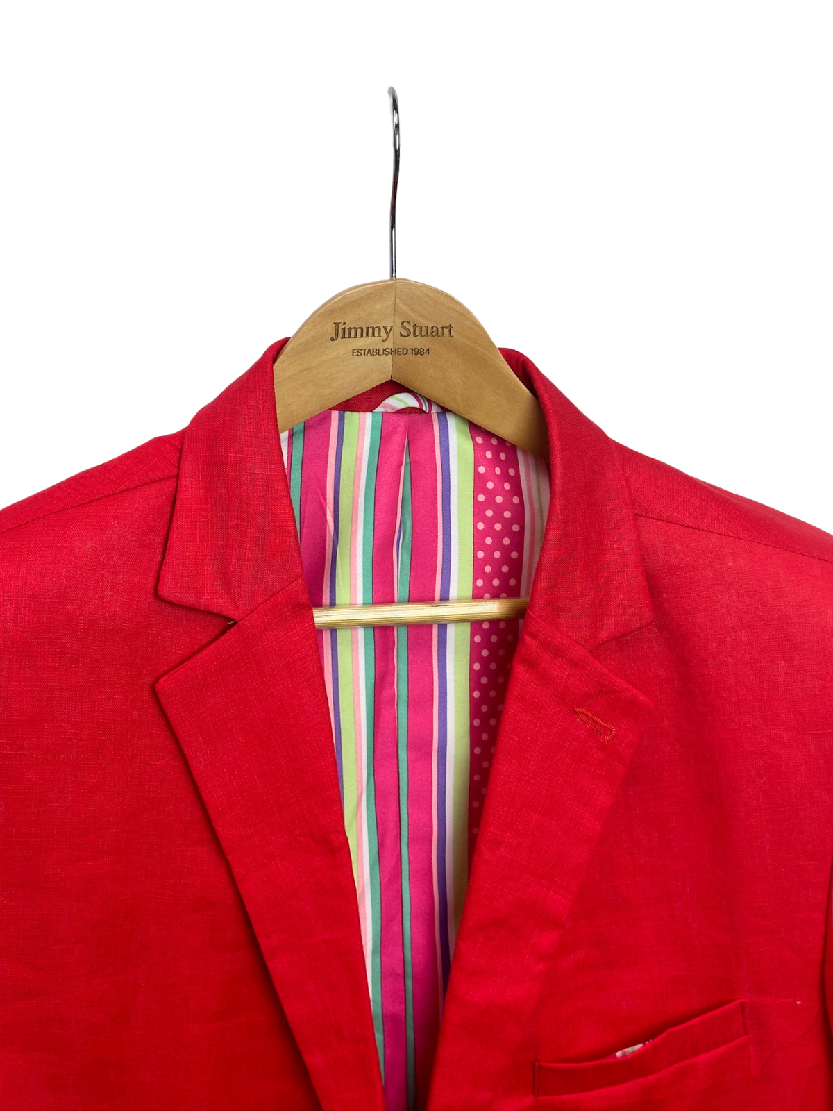 Chilli Linen Jacket