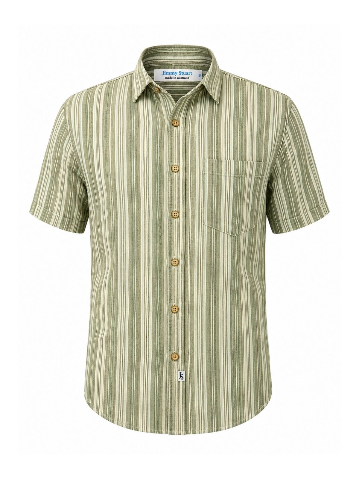 Crete Stripe Linen S/S Shirt