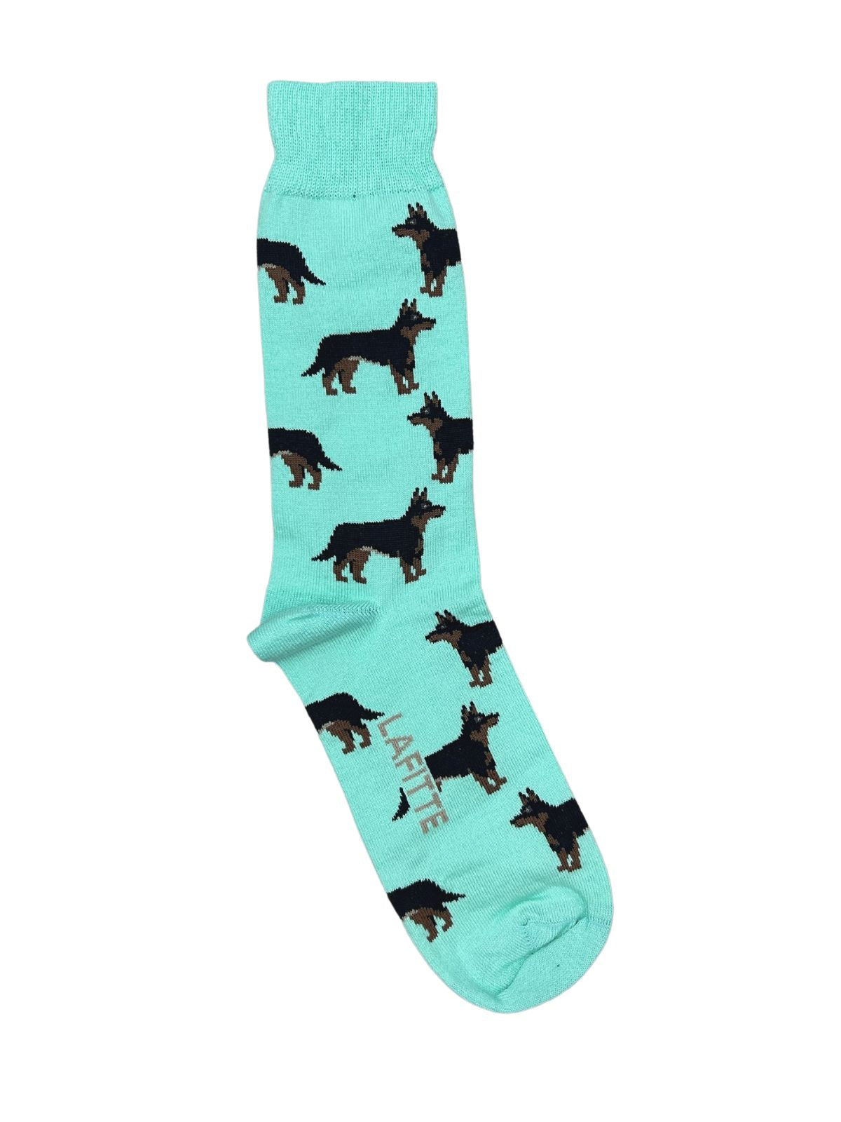 Green Dog Unisex Socks
