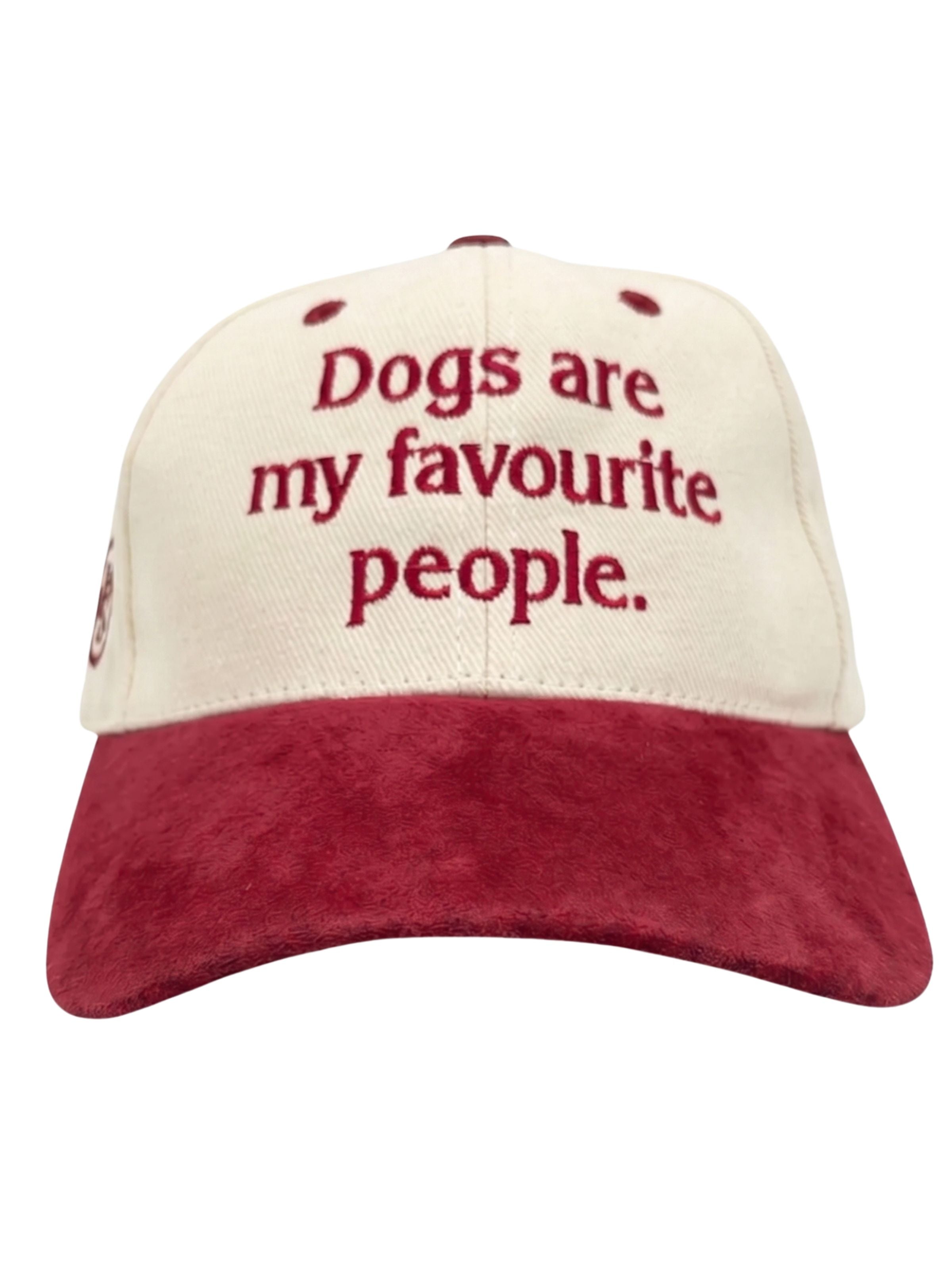 Dogs Are My Favourite People Unisex Cap - Embroidered