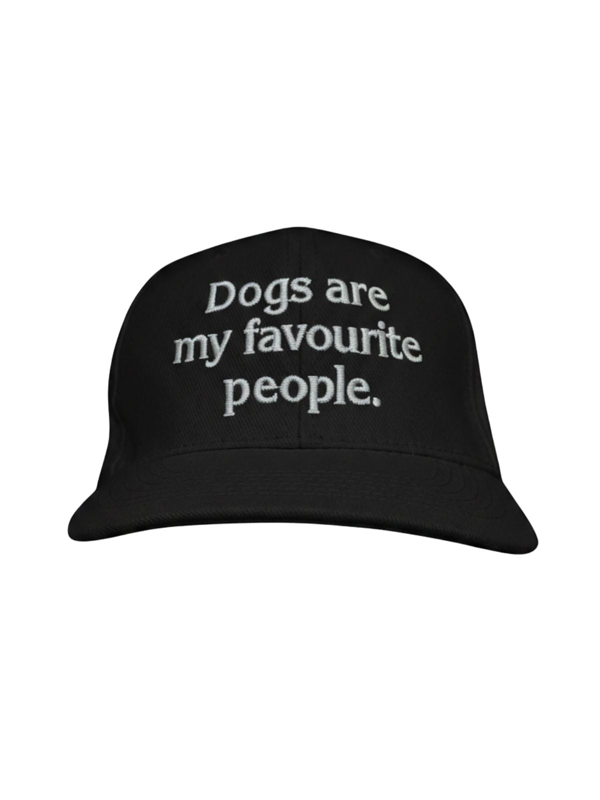 Dogs Are My Favourite People Unisex Cap - Embroidered