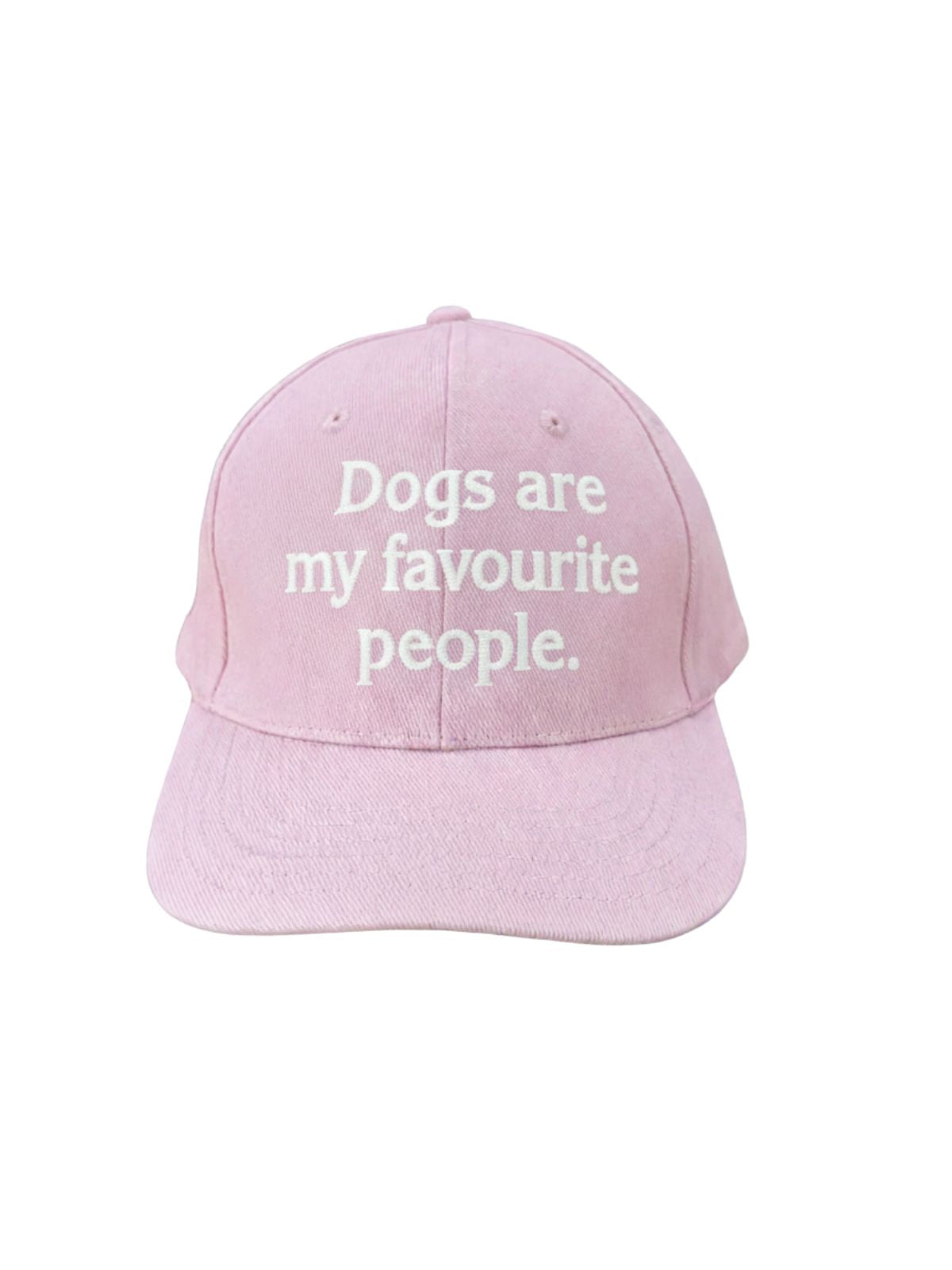 Dogs Are My Favourite People Unisex Cap - Embroidered