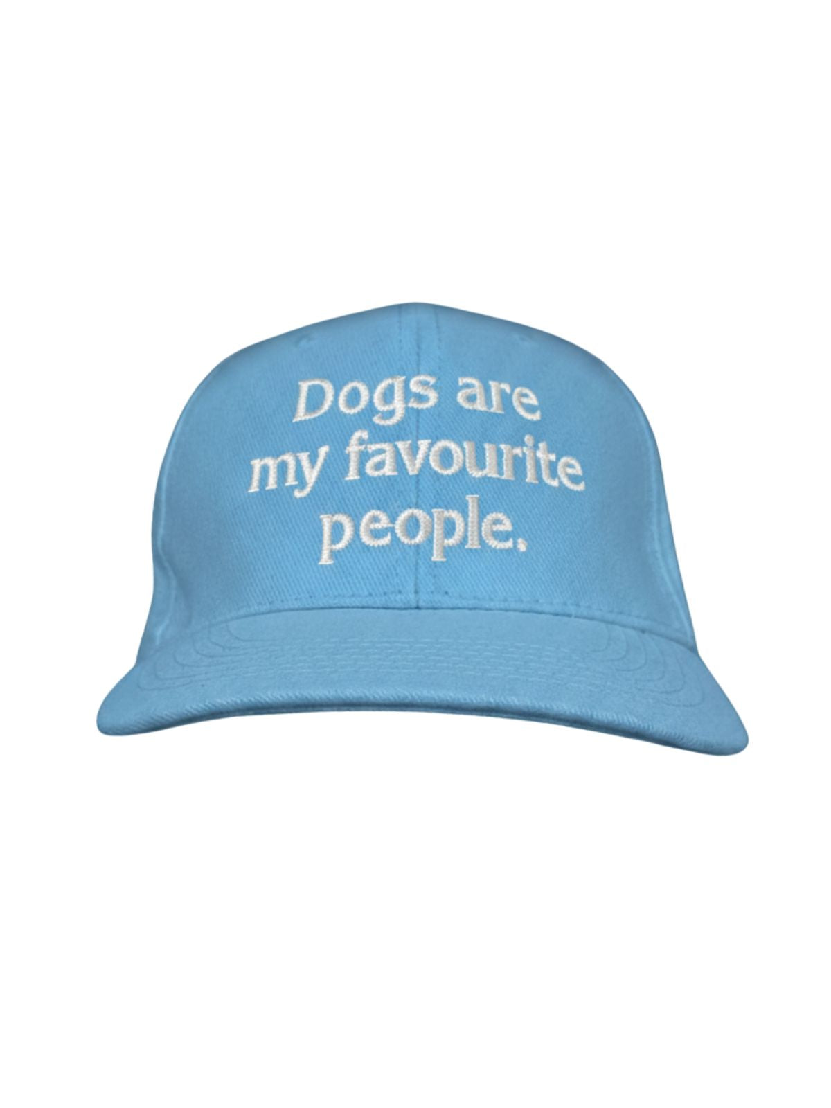 Dogs Are My Favourite People Unisex Cap - Embroidered