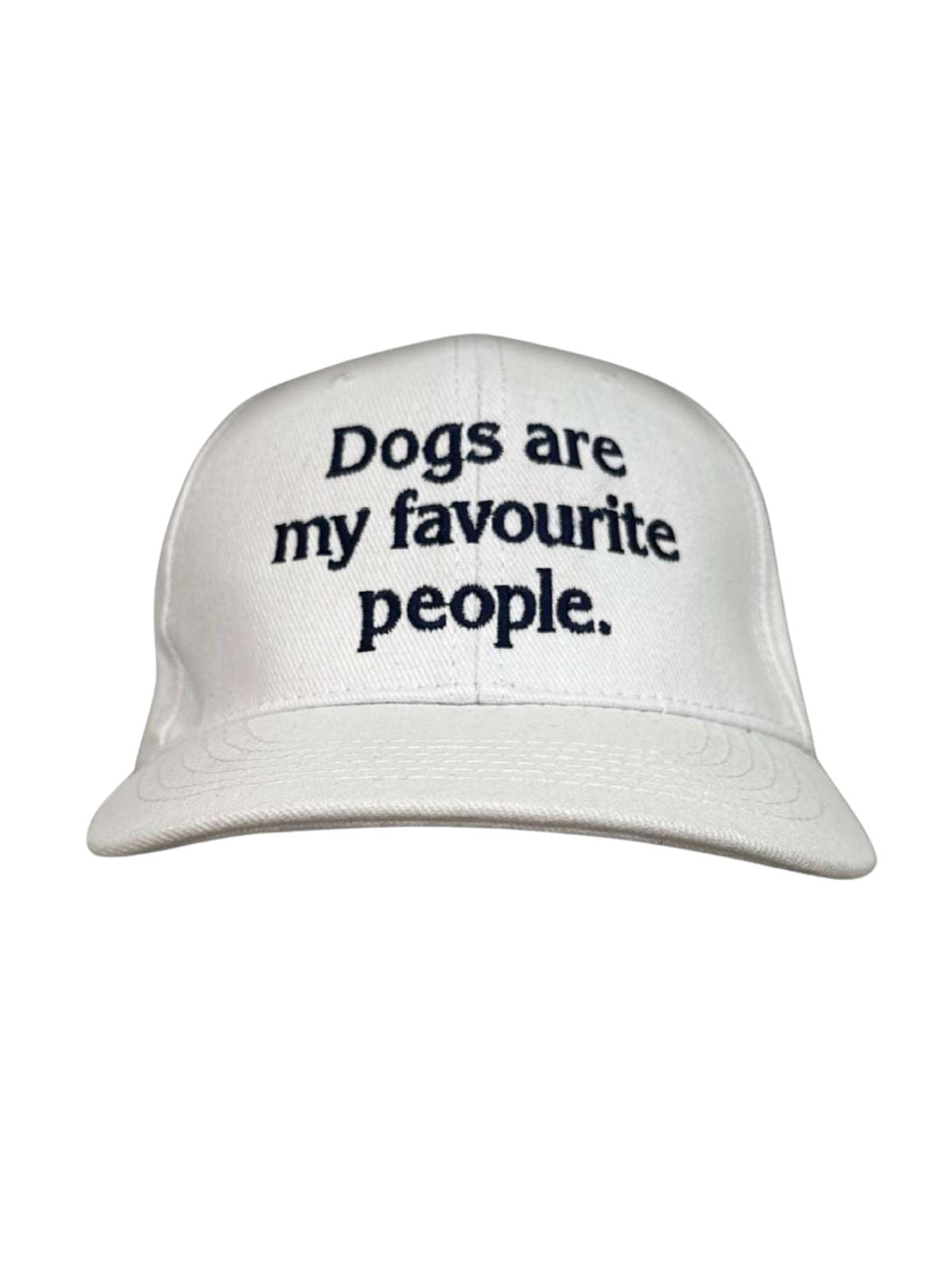 Dogs Are My Favourite People Unisex Cap - Embroidered