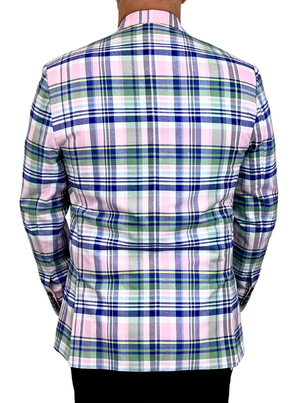 Dolce Vita Check Cotton Jacket - Pink/Blue