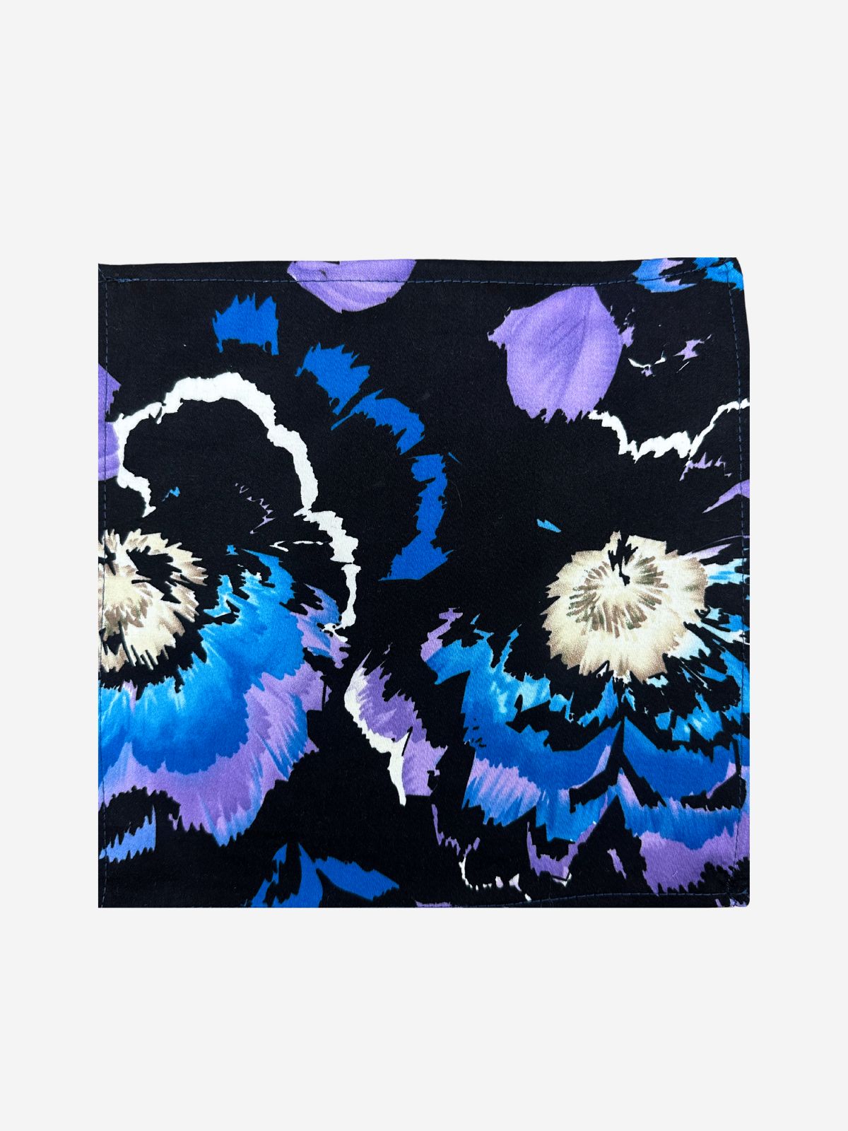 Explode Cotton Pocket Square - Purple