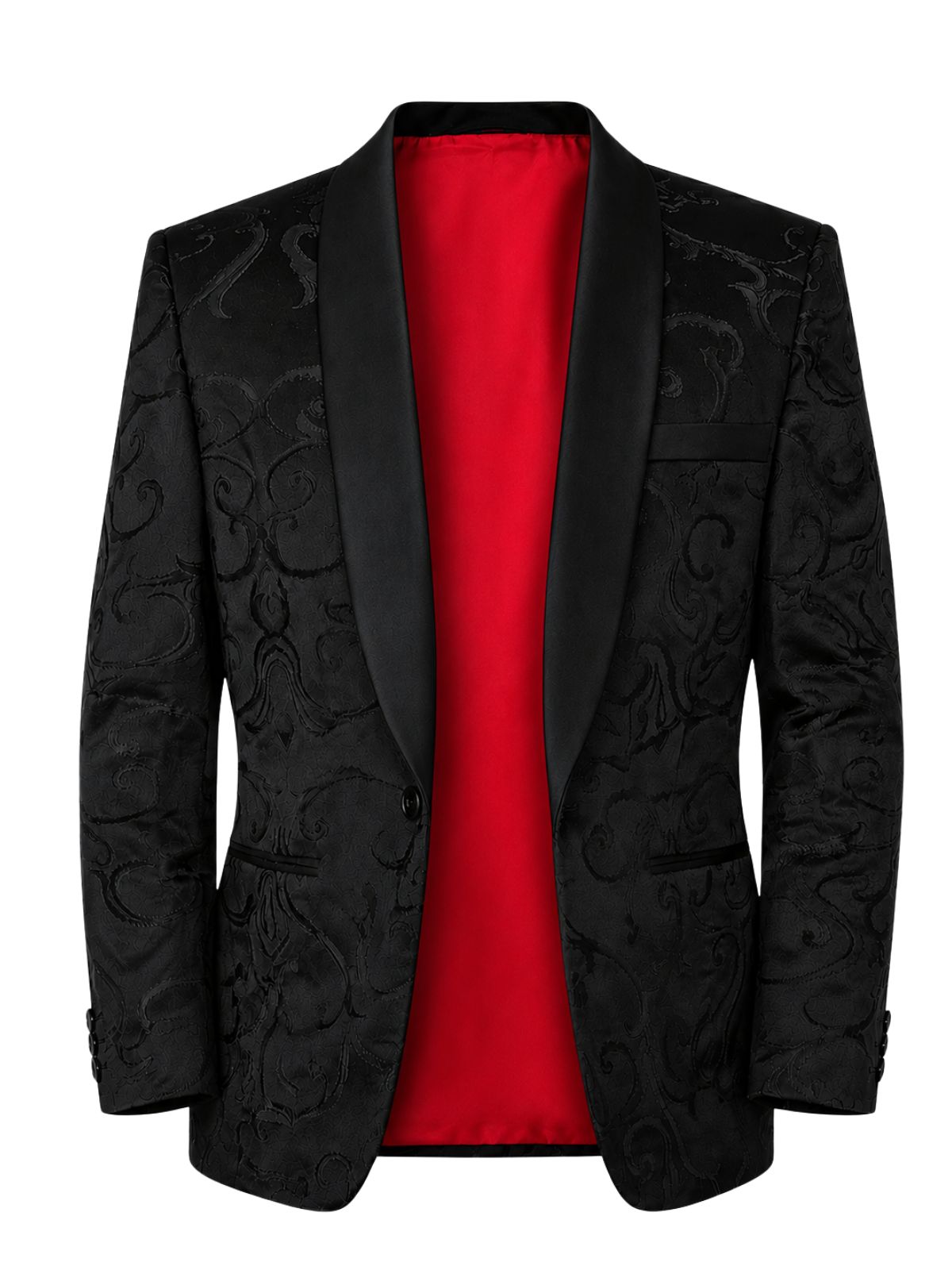 Fontaine Abstract Jacket - Black
