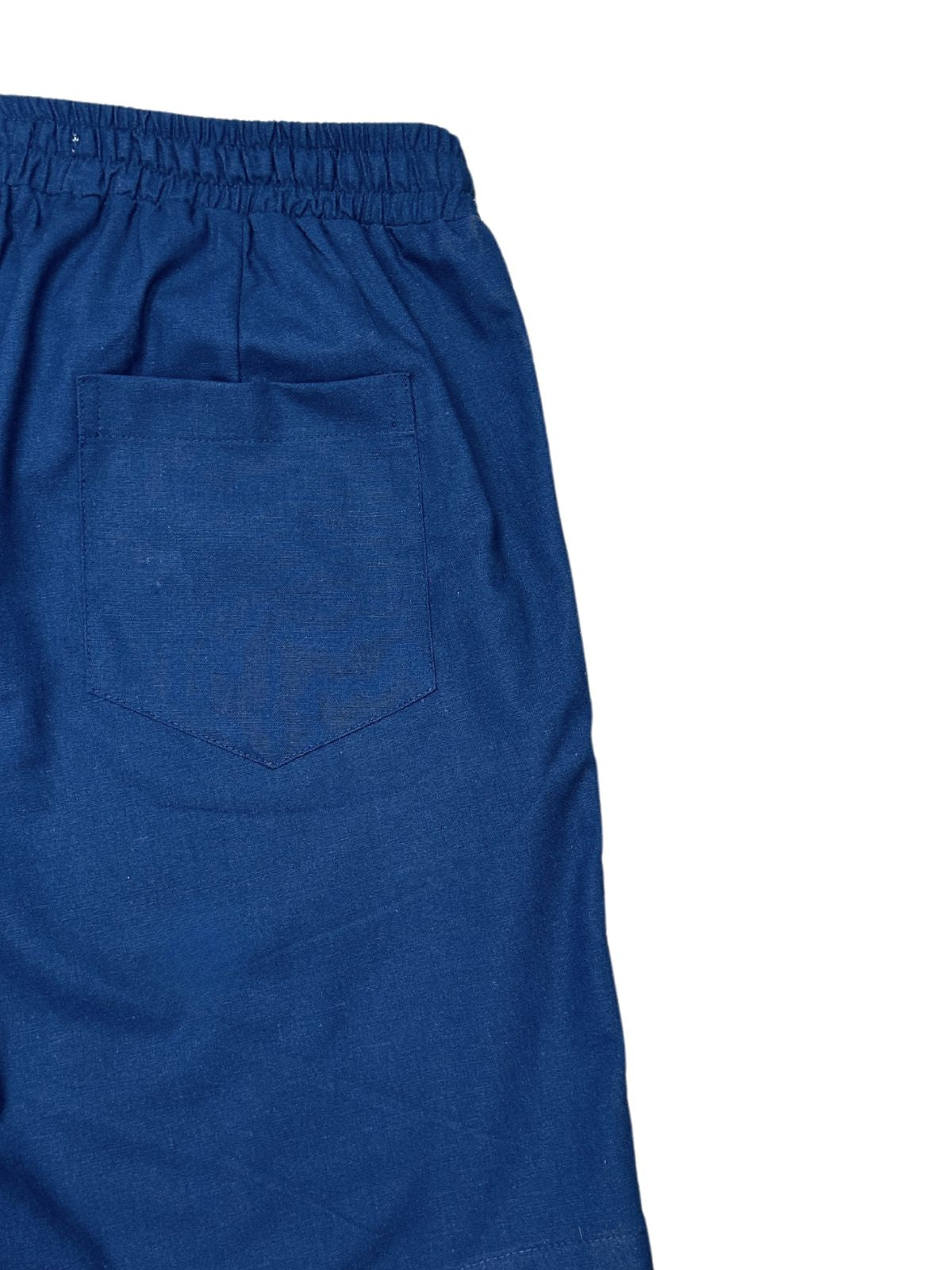 Bahamas Cotton/Linen Short - French Navy