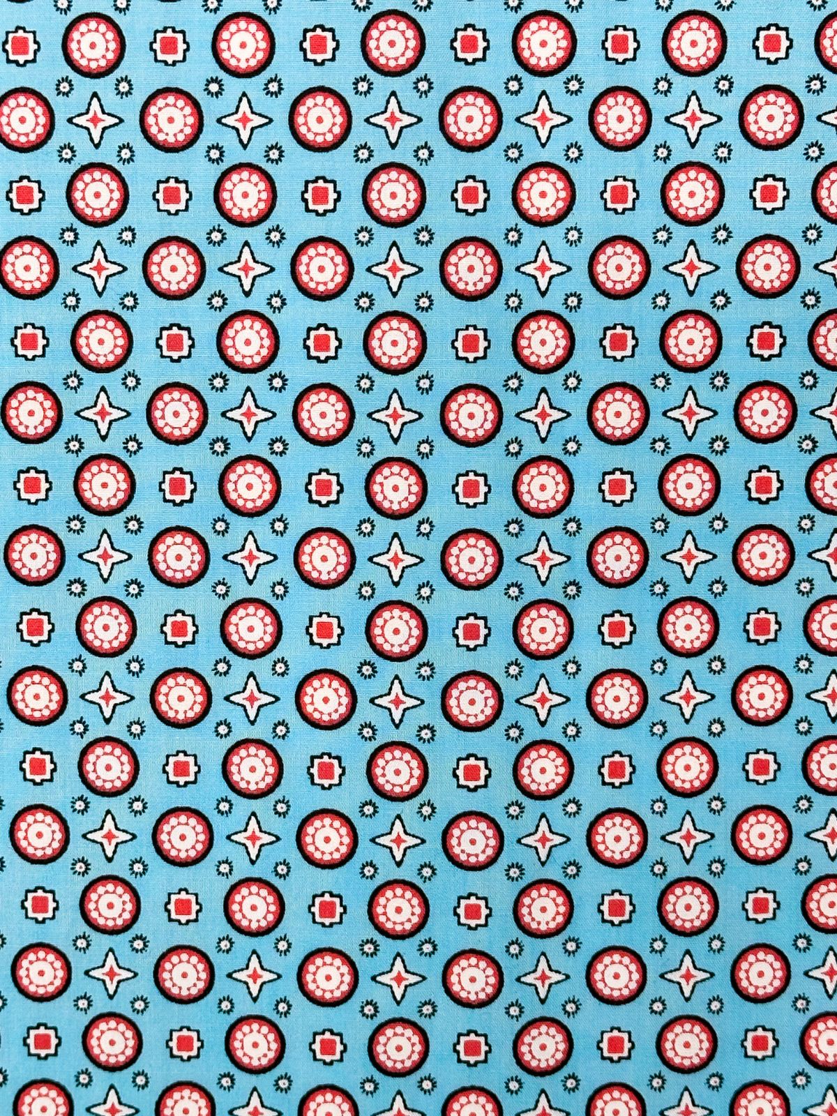 Galaxy Abstract Cotton S/S Big Mens Shirt - Blue