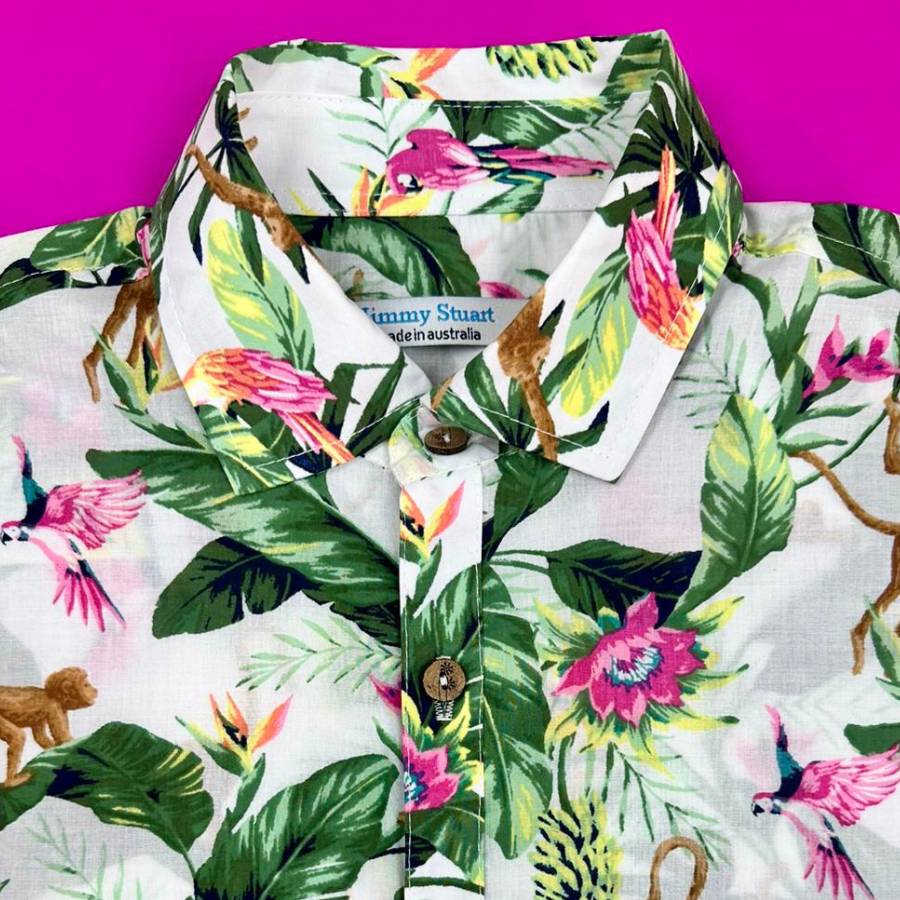 George Floral Cotton S/S Shirt – Multi