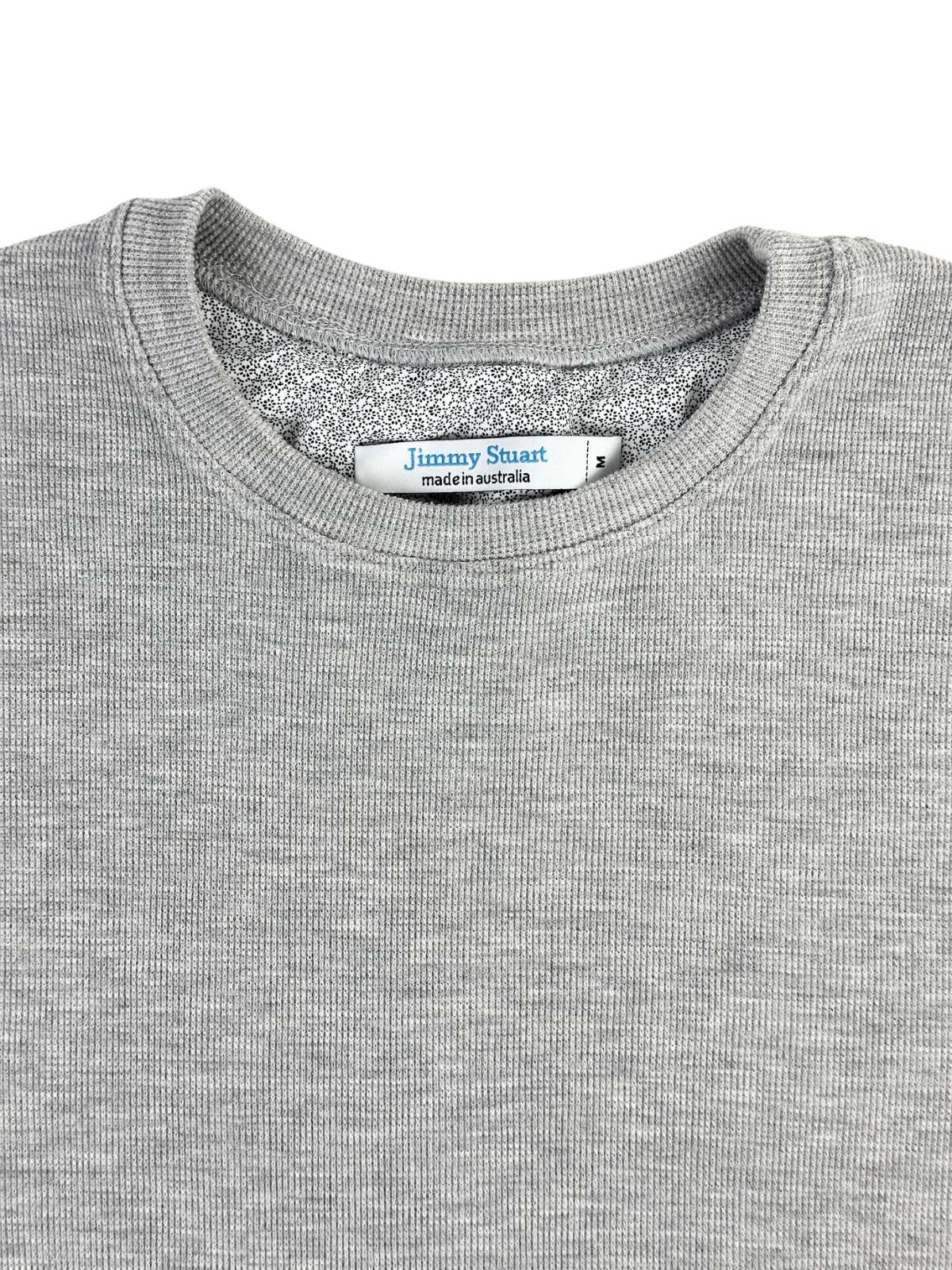 Grey Waffle L/S Tee