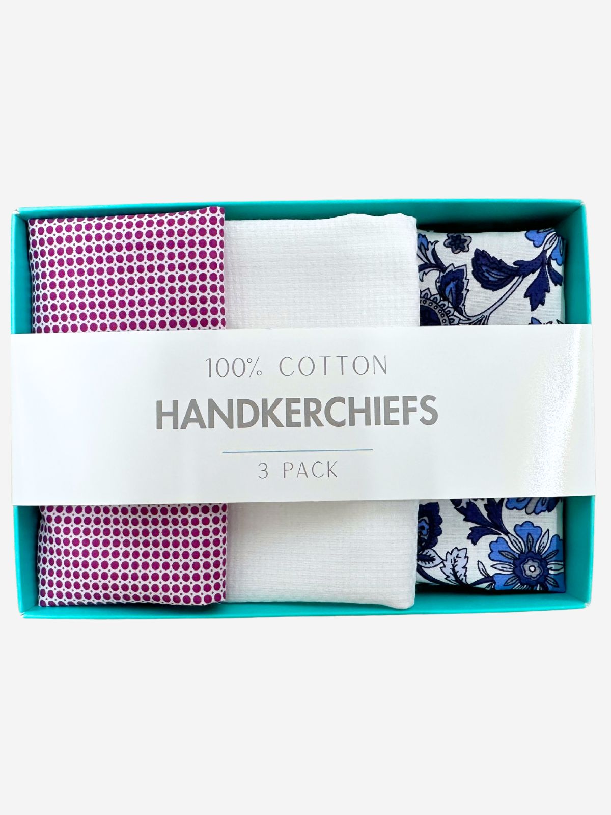 Set of 3 Handkerchiefs- Polar