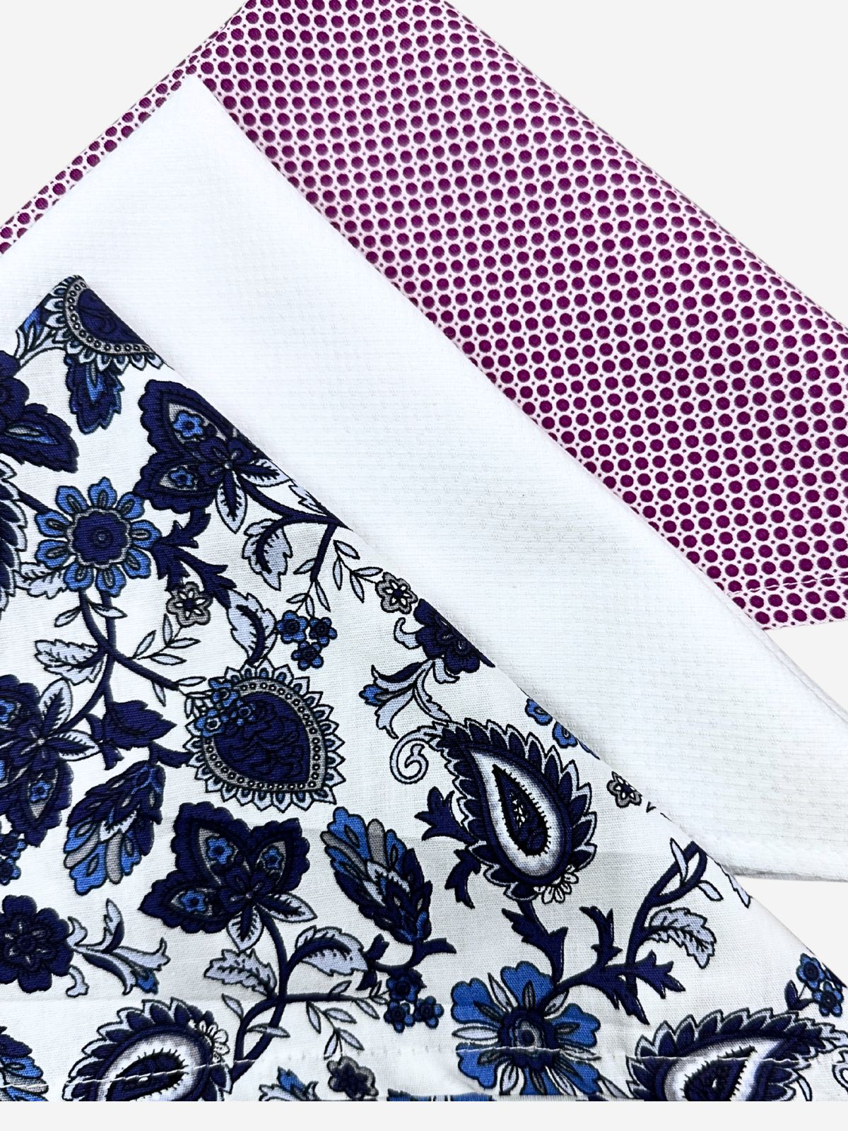 Set of 3 Handkerchiefs- Polar