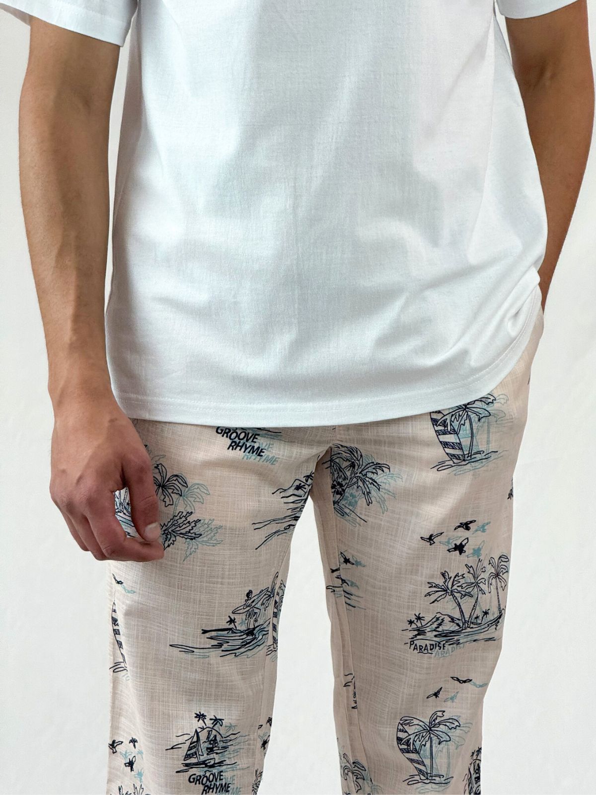 Isle Cotton/Linen Resort Pant - Relaxed Fit