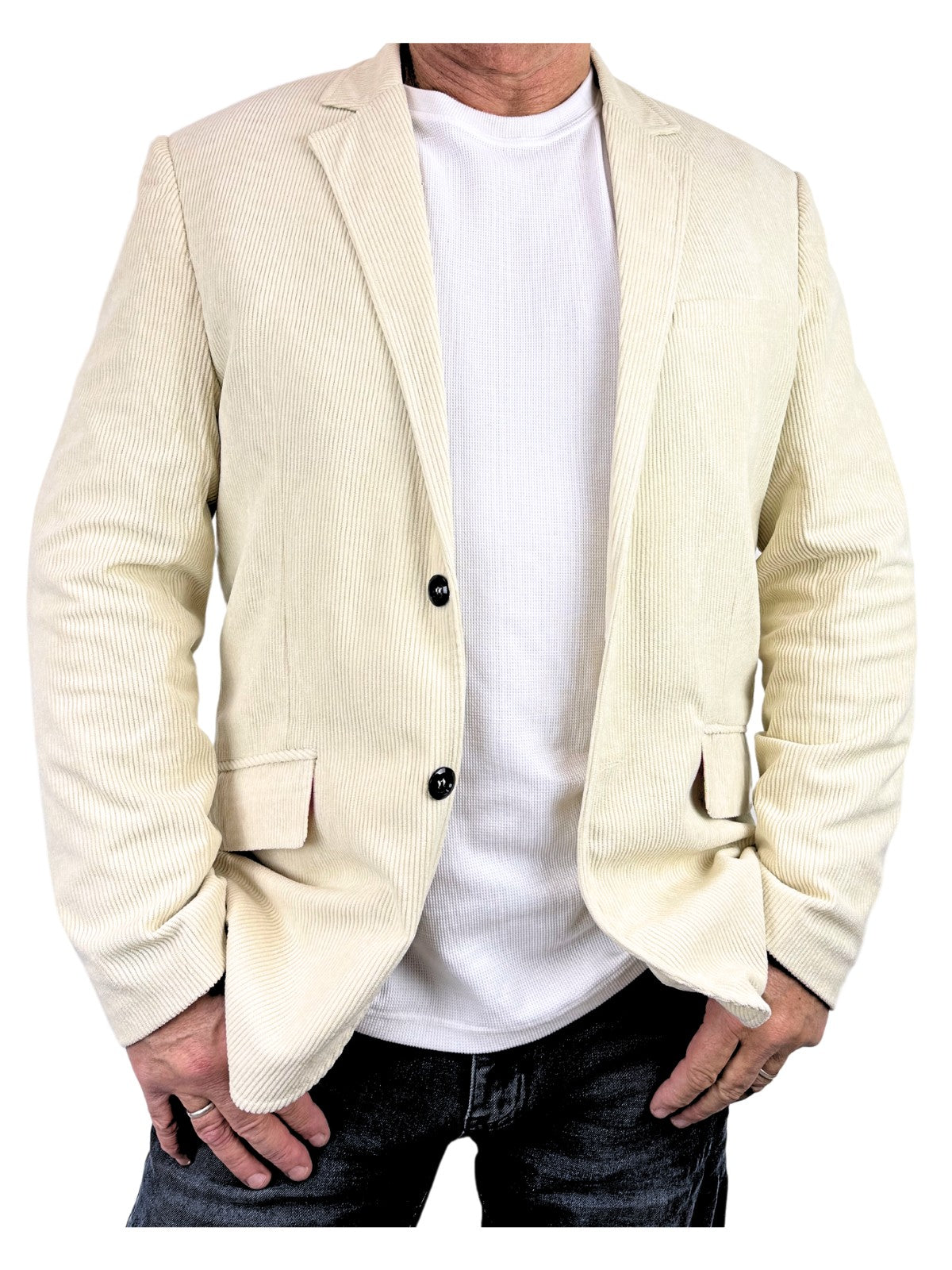 Ivory Cord Jacket
