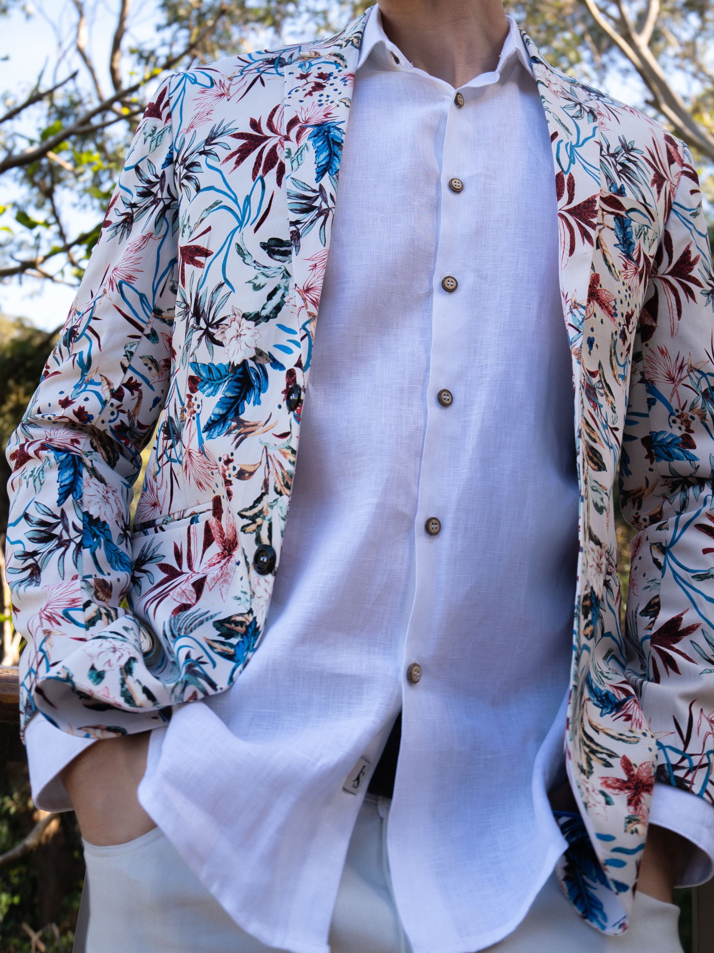 Wildfire Floral Cotton Jacket - Multi
