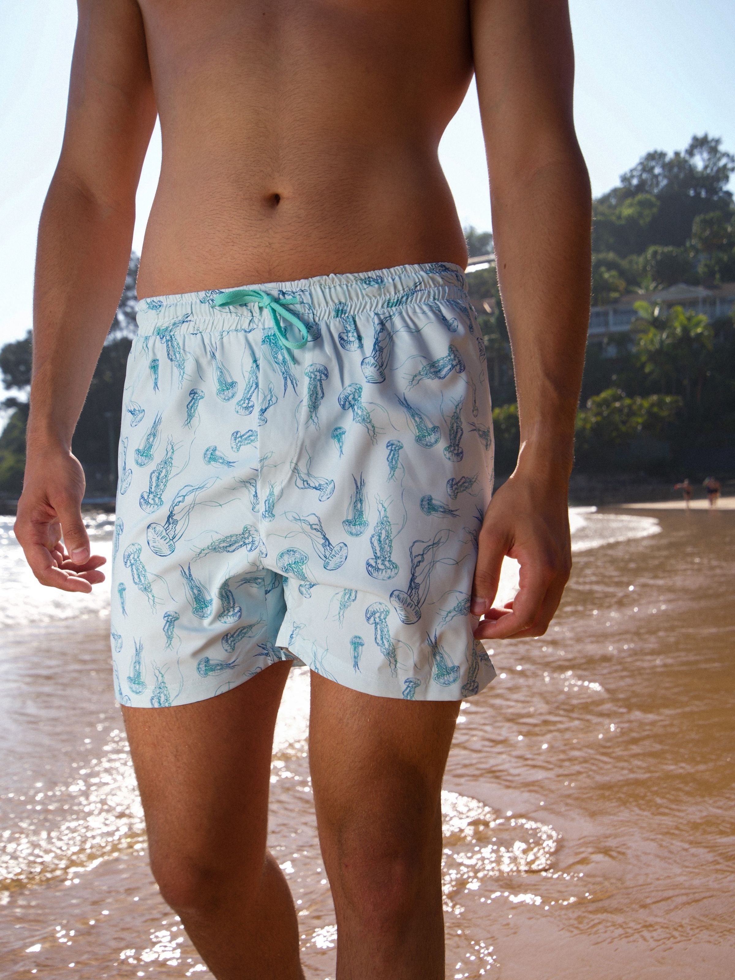 Jellyfish Abstract Swim Short