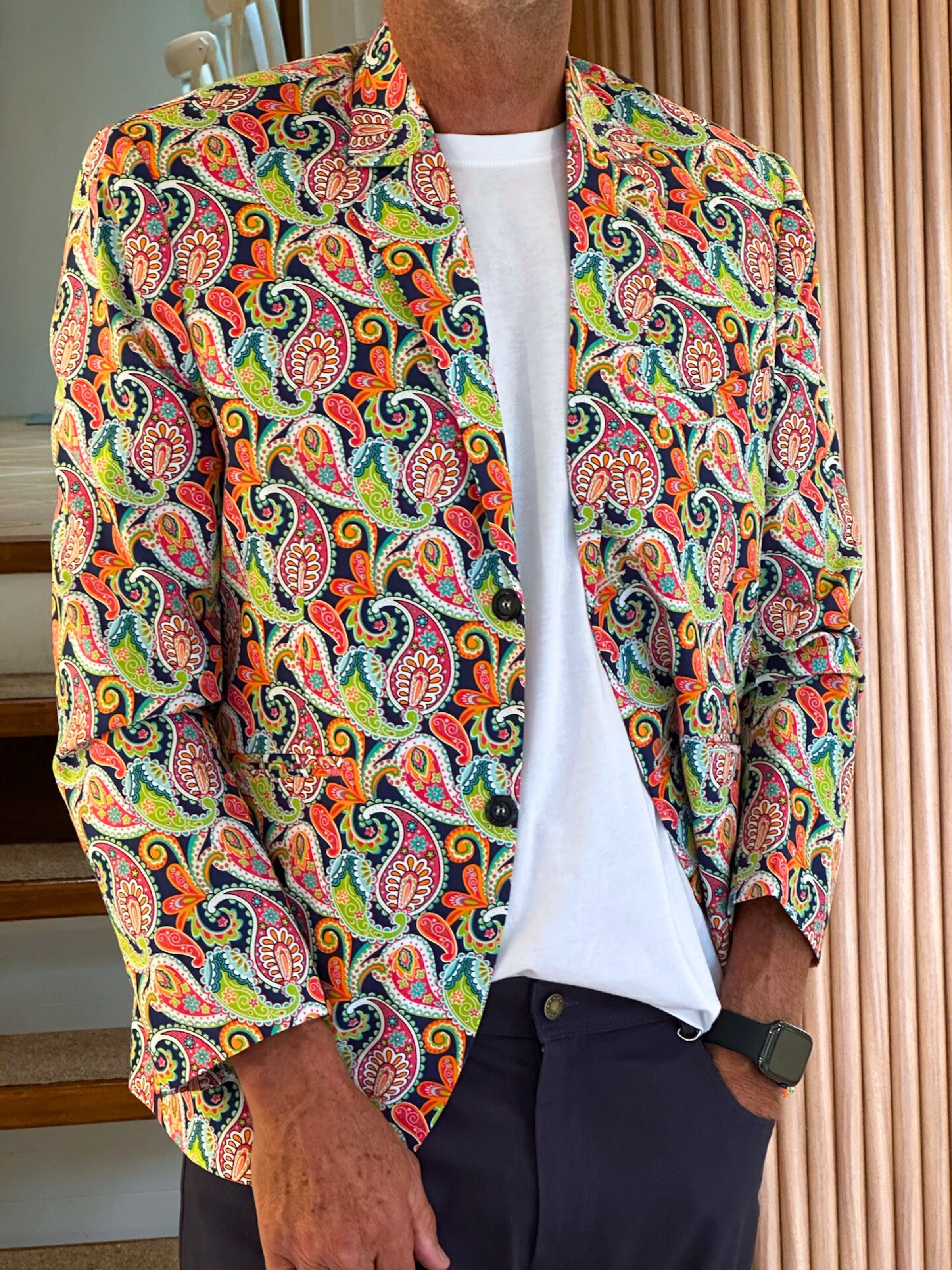 LSD Paisley Cotton Jacket - Mutli