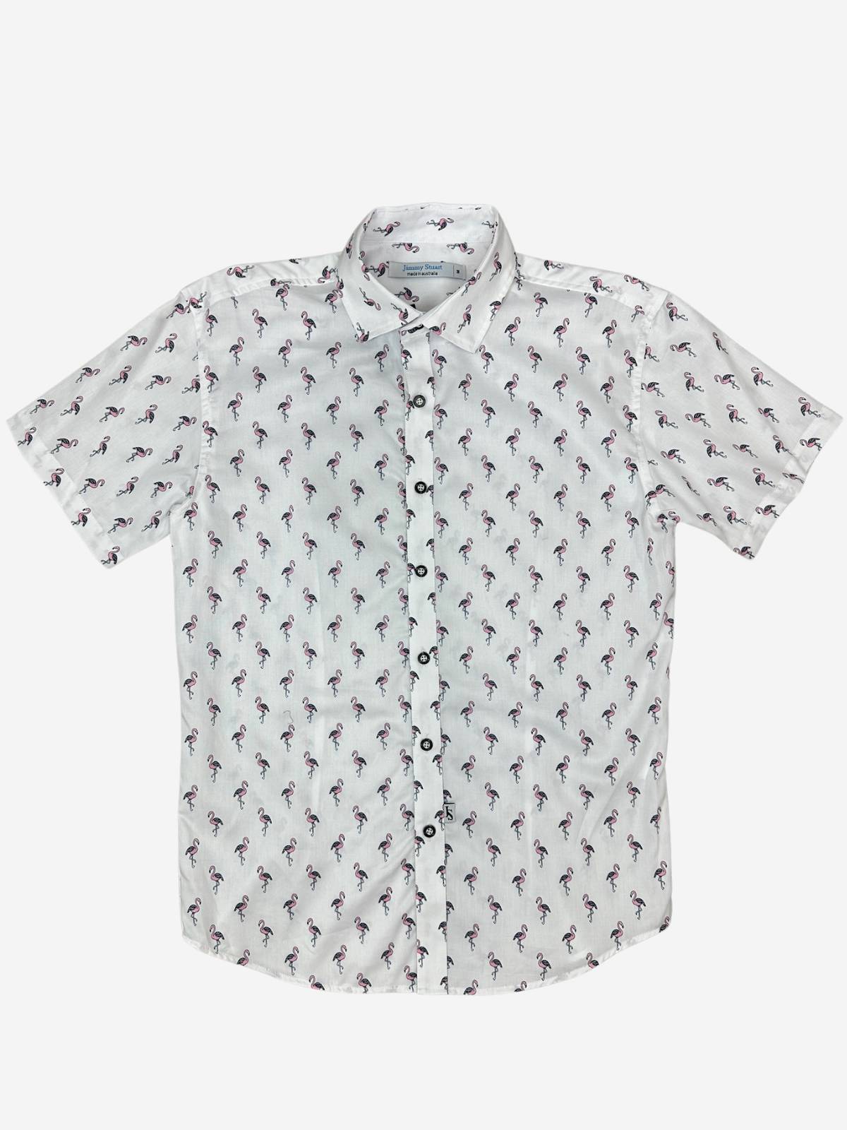 Legs Abstract Cotton S/S Shirt