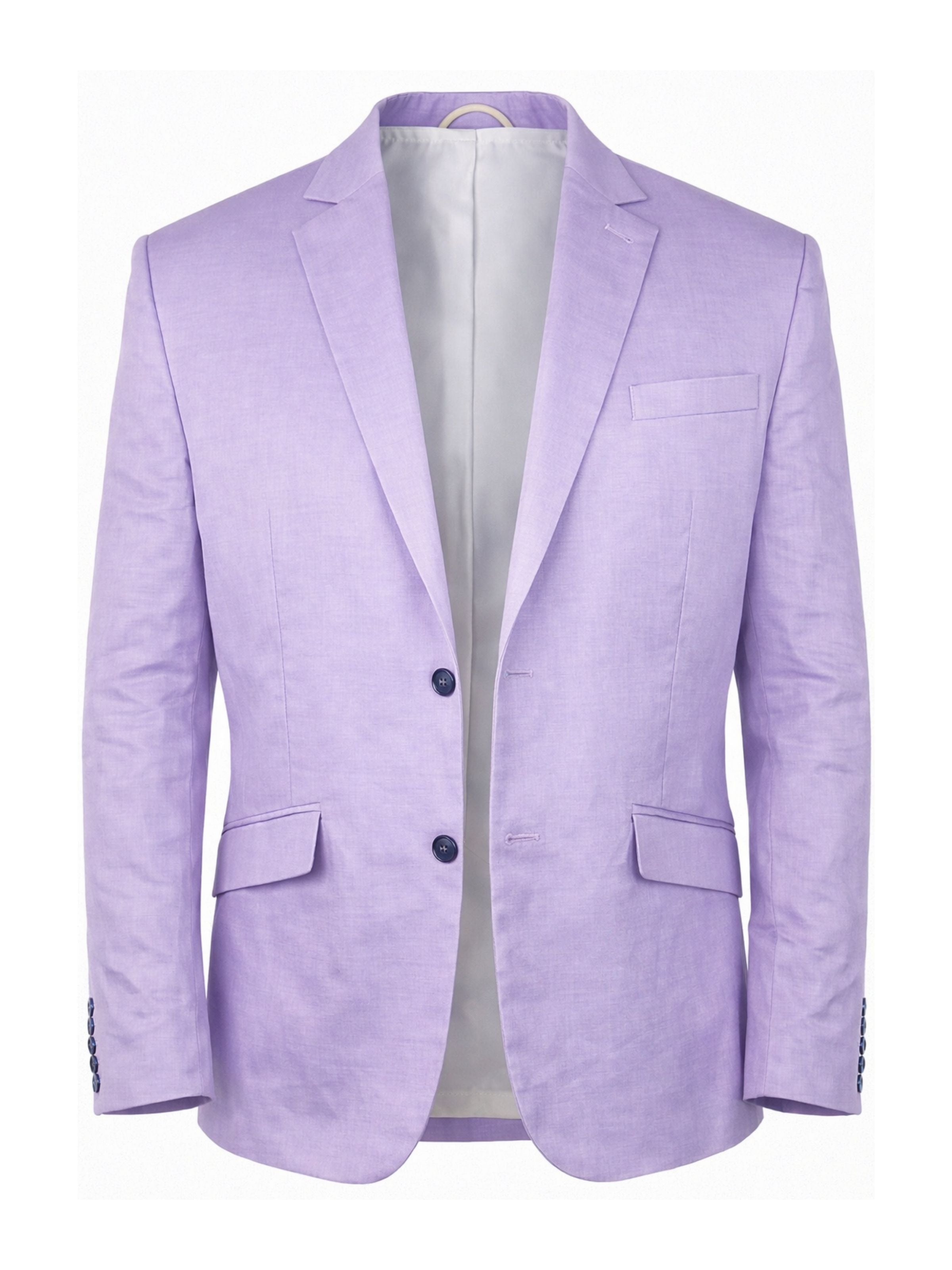 Lilac Linen Jacket