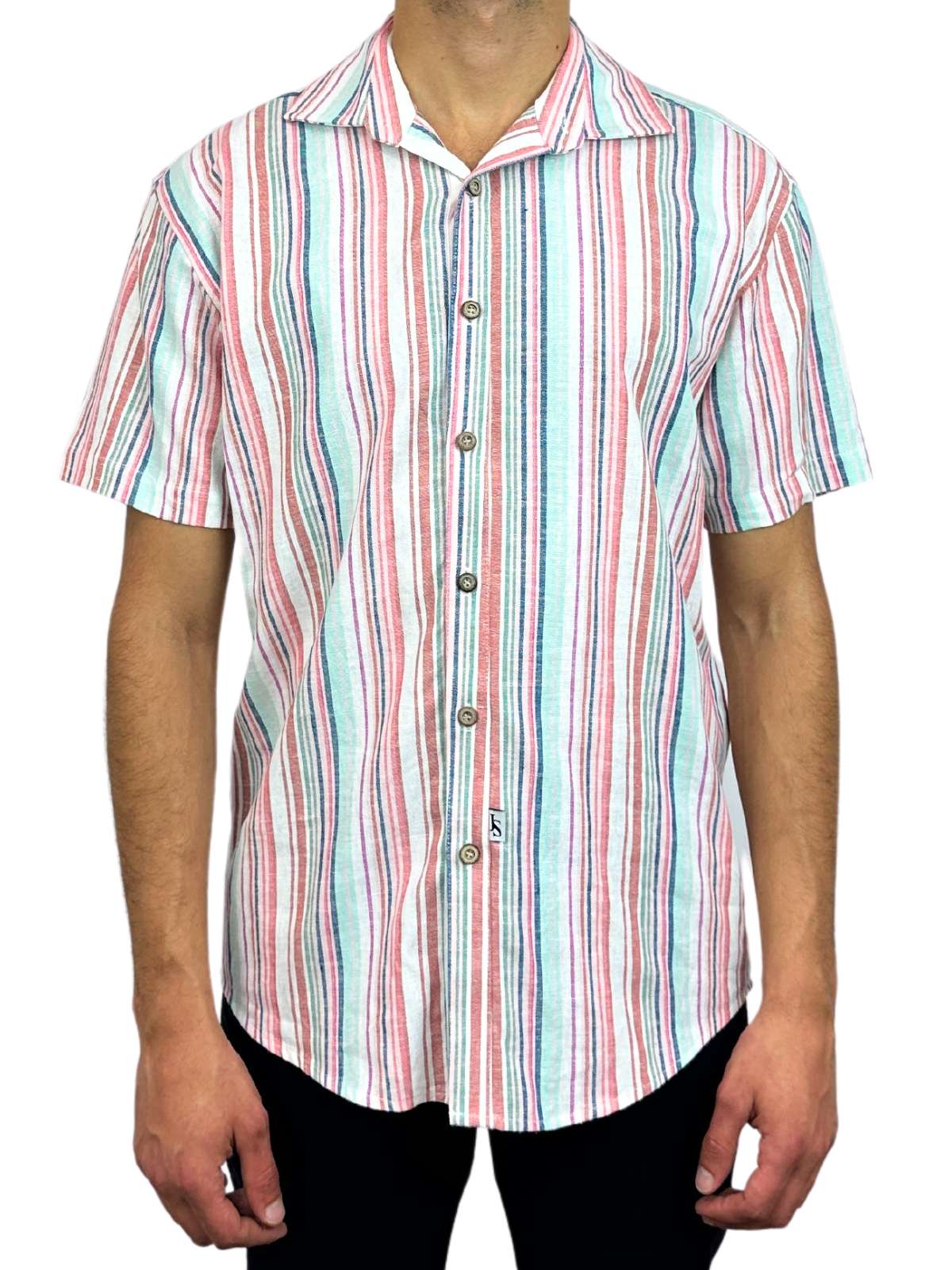 Lolly Striped Linen S/S Shirt