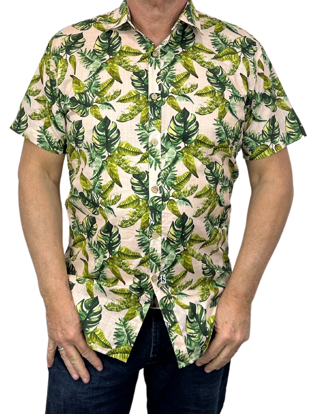 Lush Style Shirt in Multi Tropical Floral Print