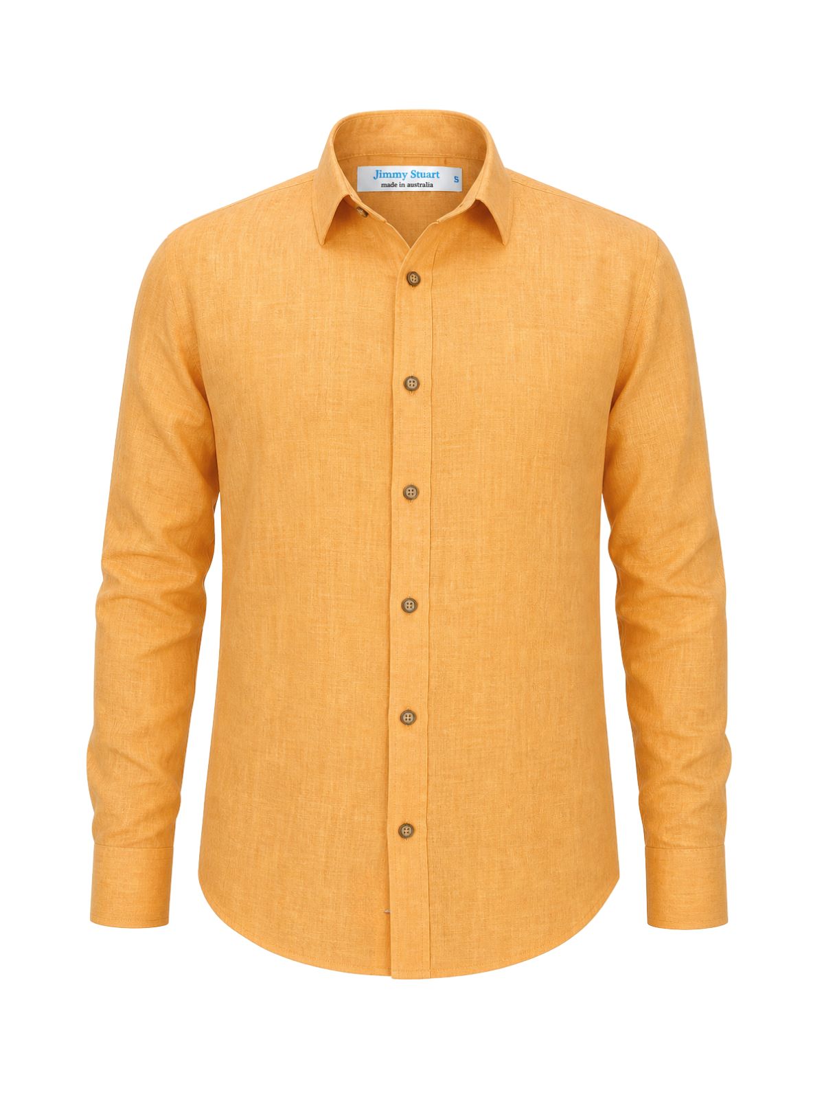 Byron Bay Mandarin Linen L/S Shirt