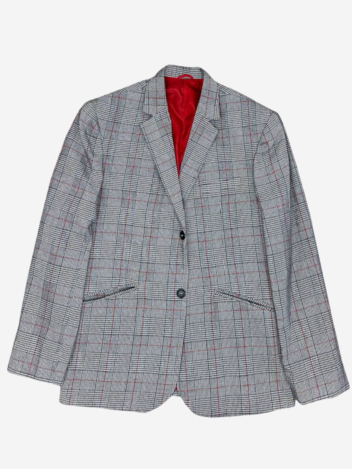 Mayfair Check Jacket - Grey