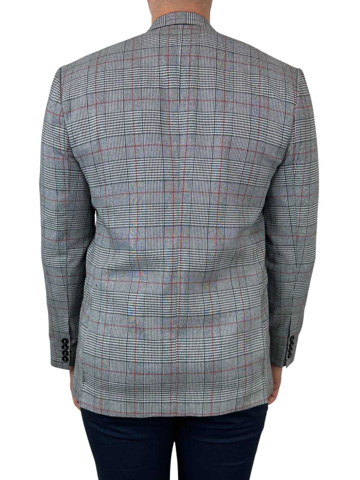 Mayfair Check Jacket - Grey