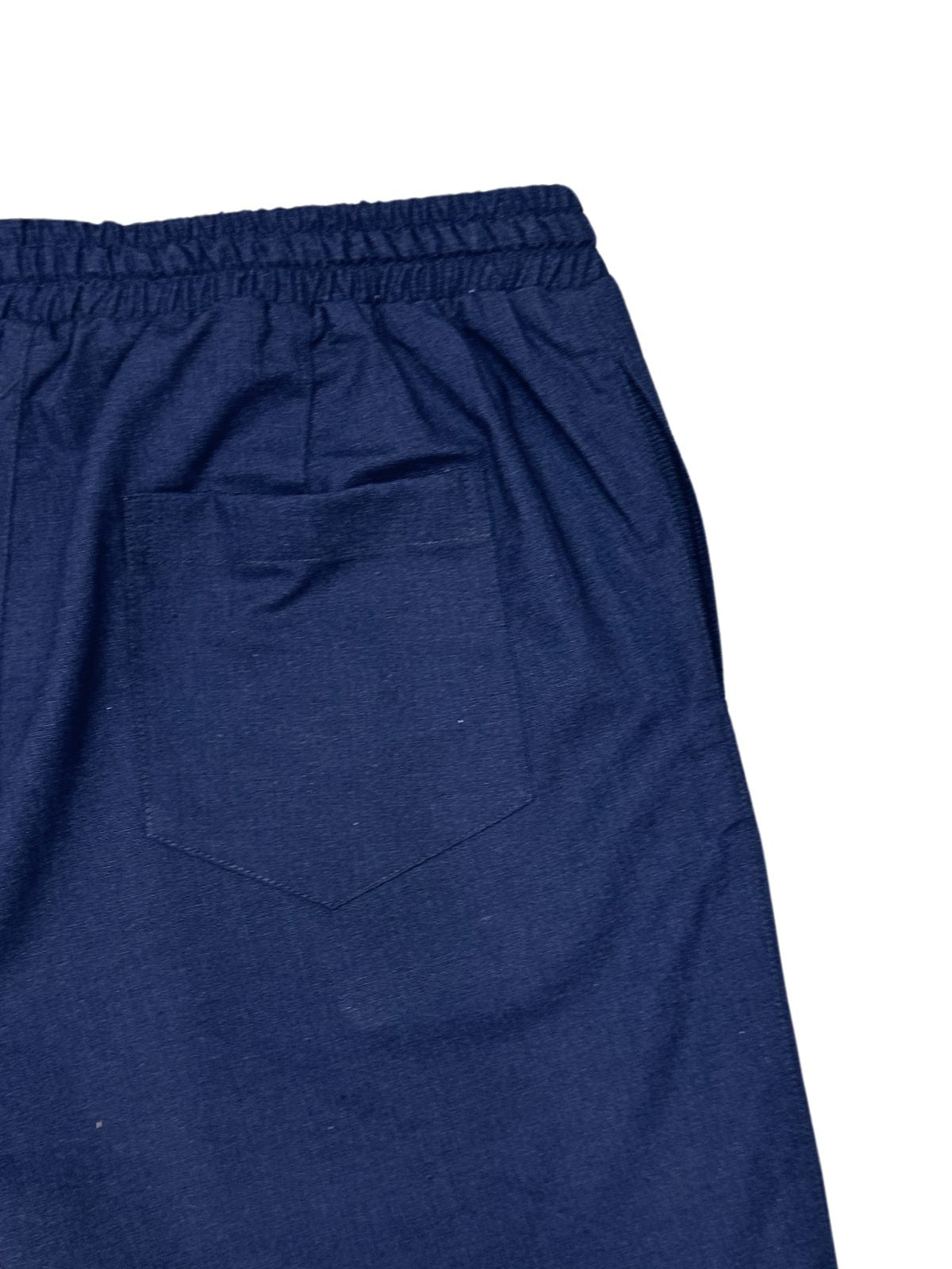 Bahamas Cotton/Linen Short - Navy