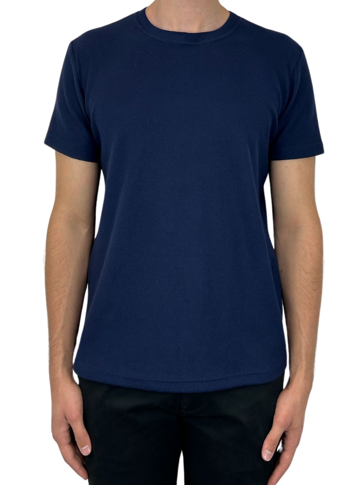 WAFFLE BASIC TANK_NAVY main image 0
