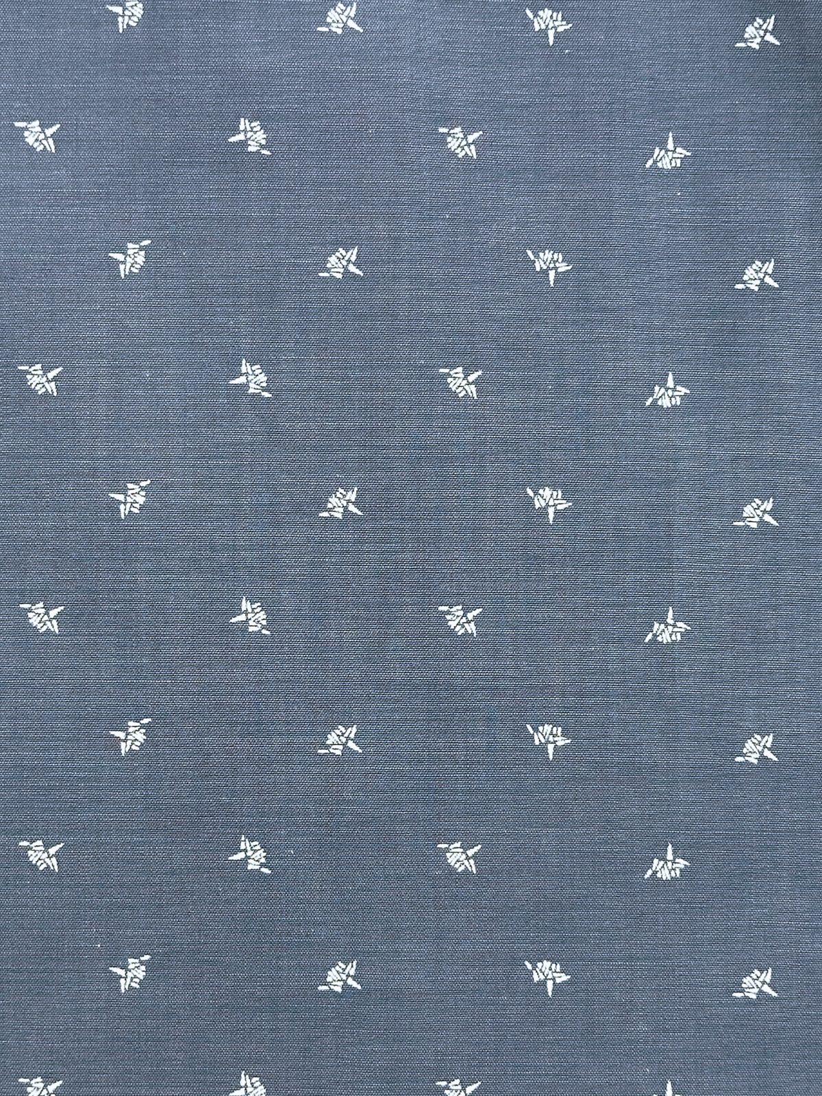 Origami Liberty Cotton L/S Shirt - Blue