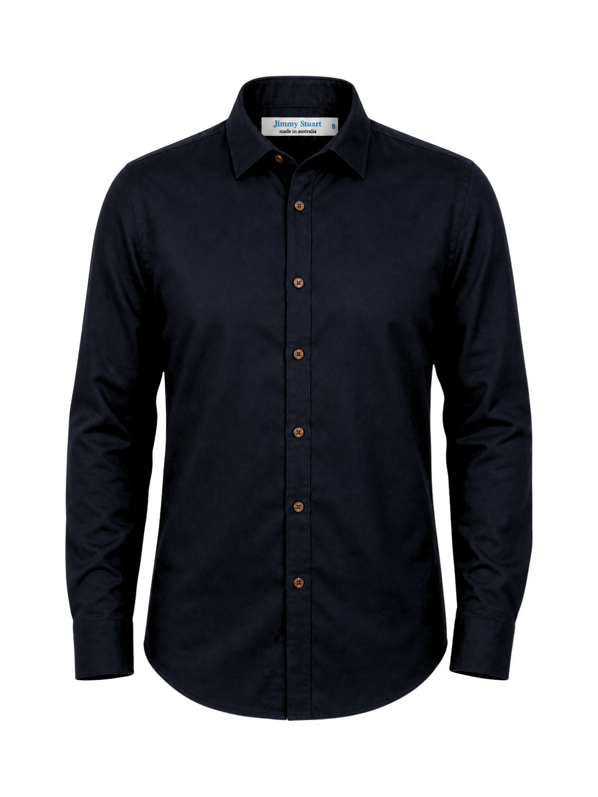 Pepper Cotton L/S Shirt - Black