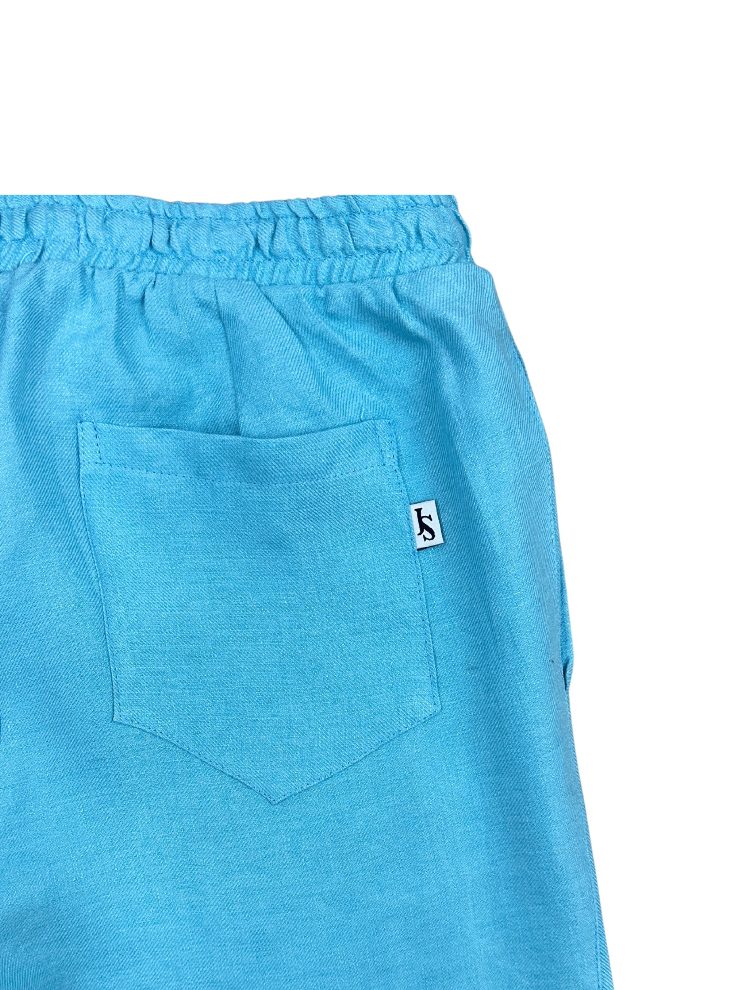 Peppermint Linen Short